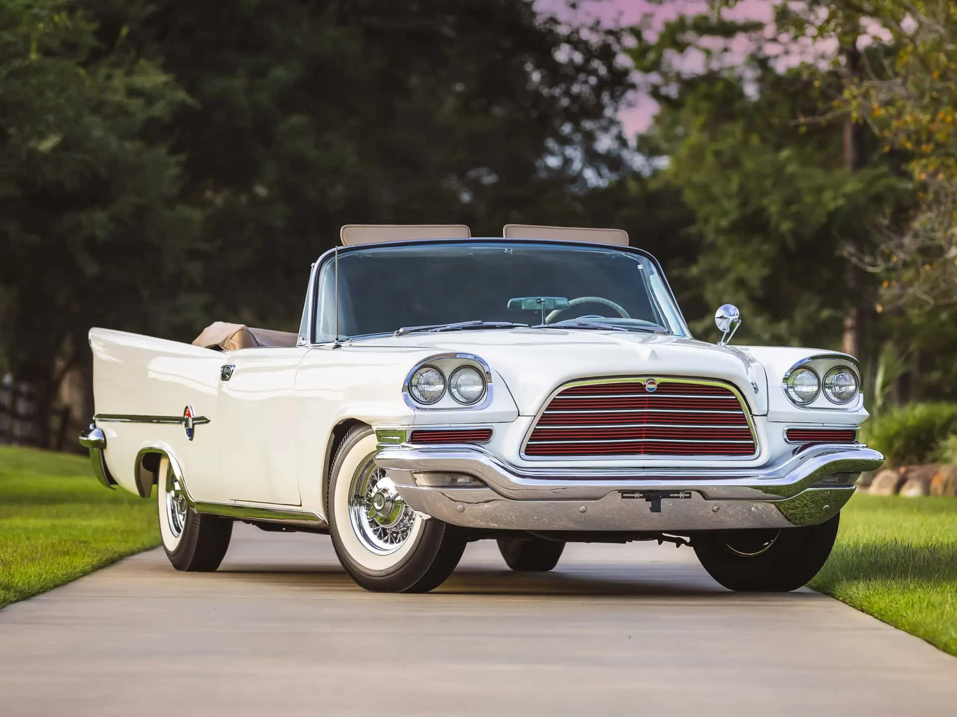 1959 Chrysler 300E Convertible sold for $75,000