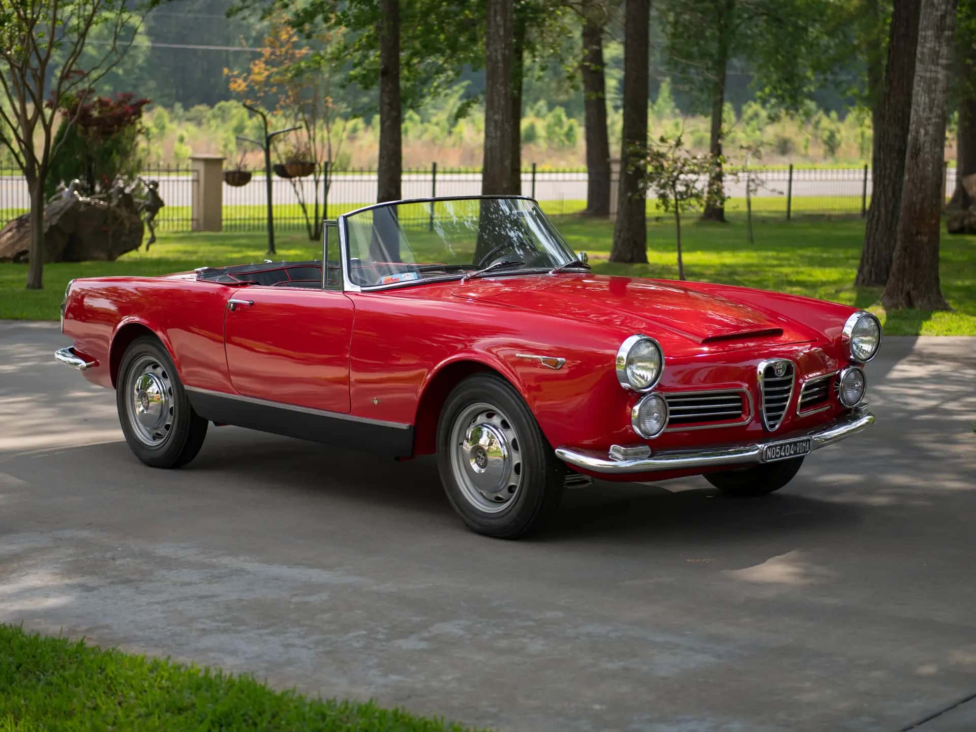 1964 Alfa Romeo 2600 Spider sold for $220,000