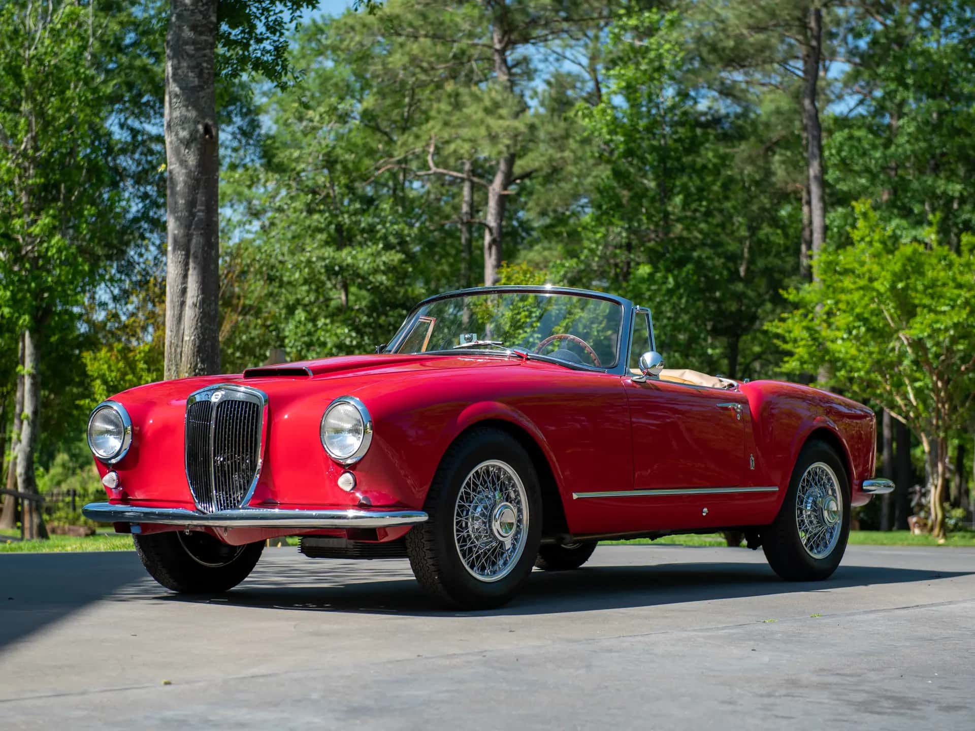 1956 Lancia Aurelia B24S Convertible sold for $357,500