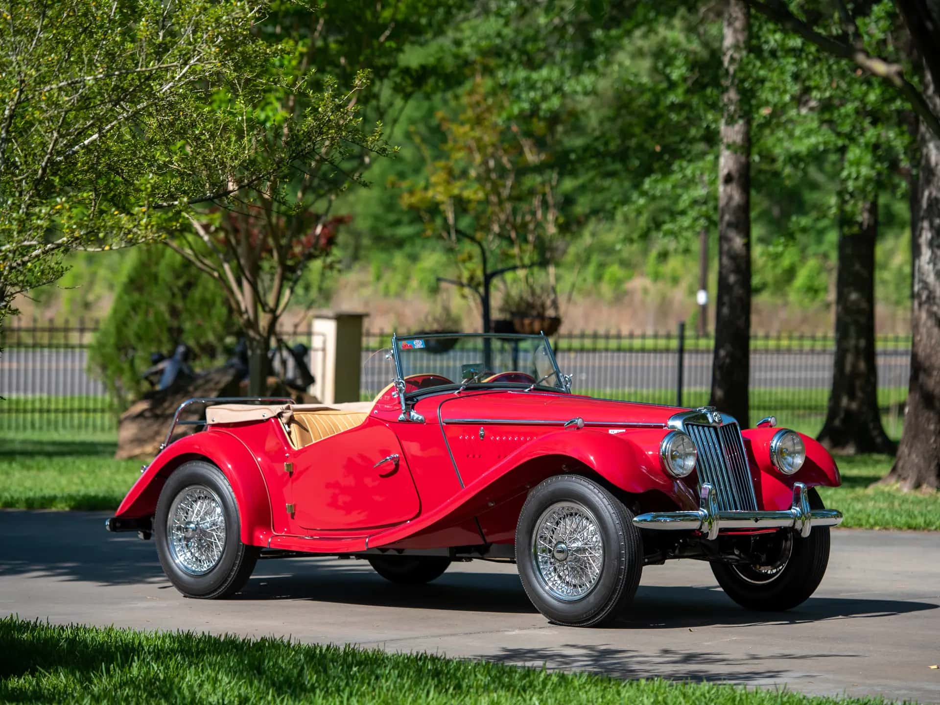 1954 MG TF 1500 sold for $41,250