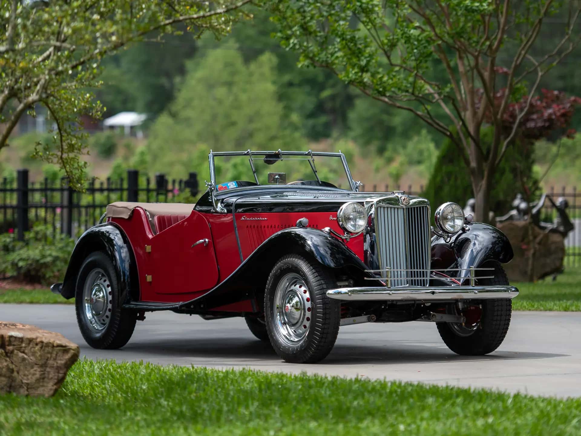 1951 MG TD Studebaker Special sold for $41,250