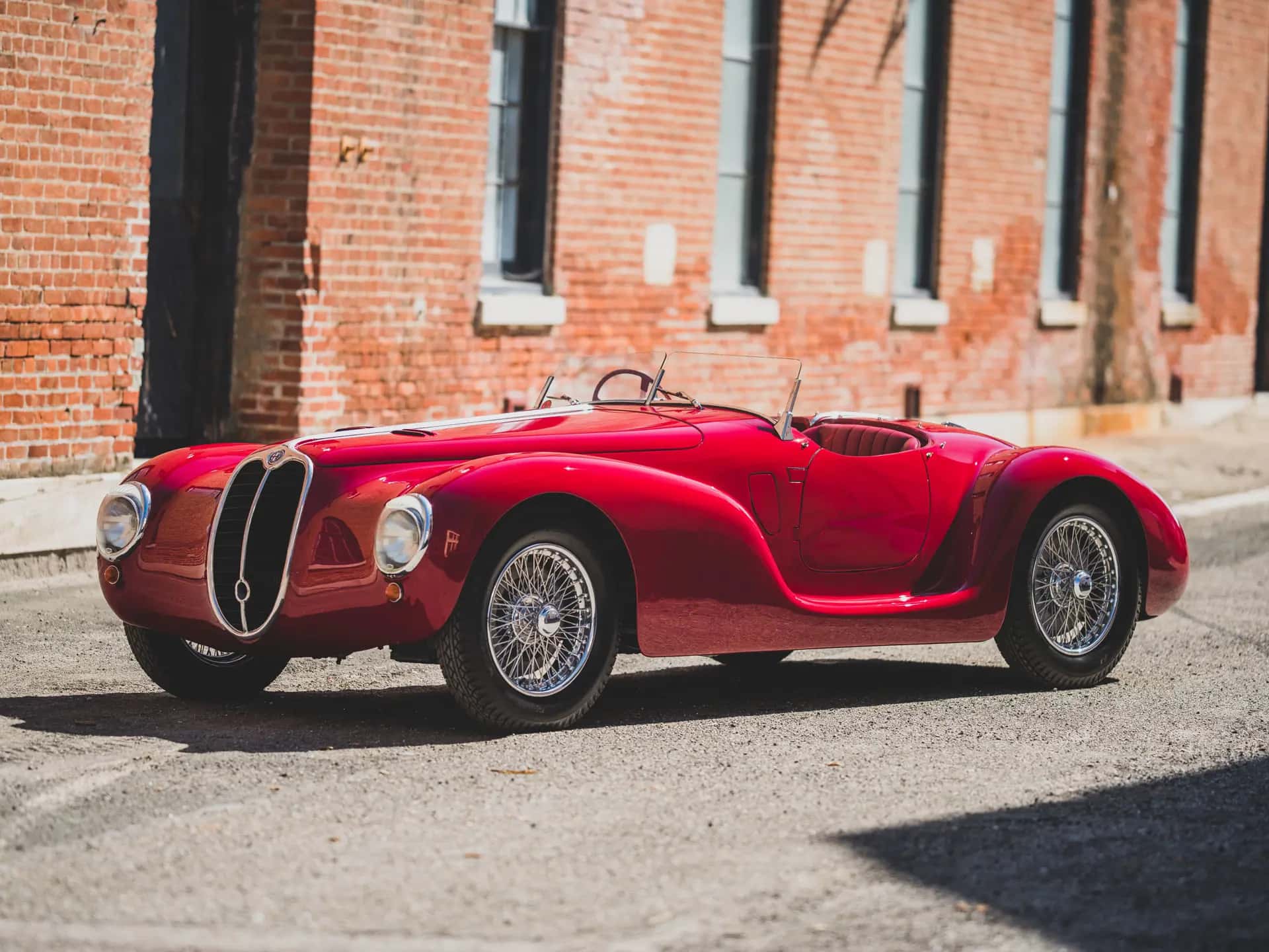 1939 Alfa Romeo 6C 2500 SS Spider Corsa in the style of Touring sold for $302,000