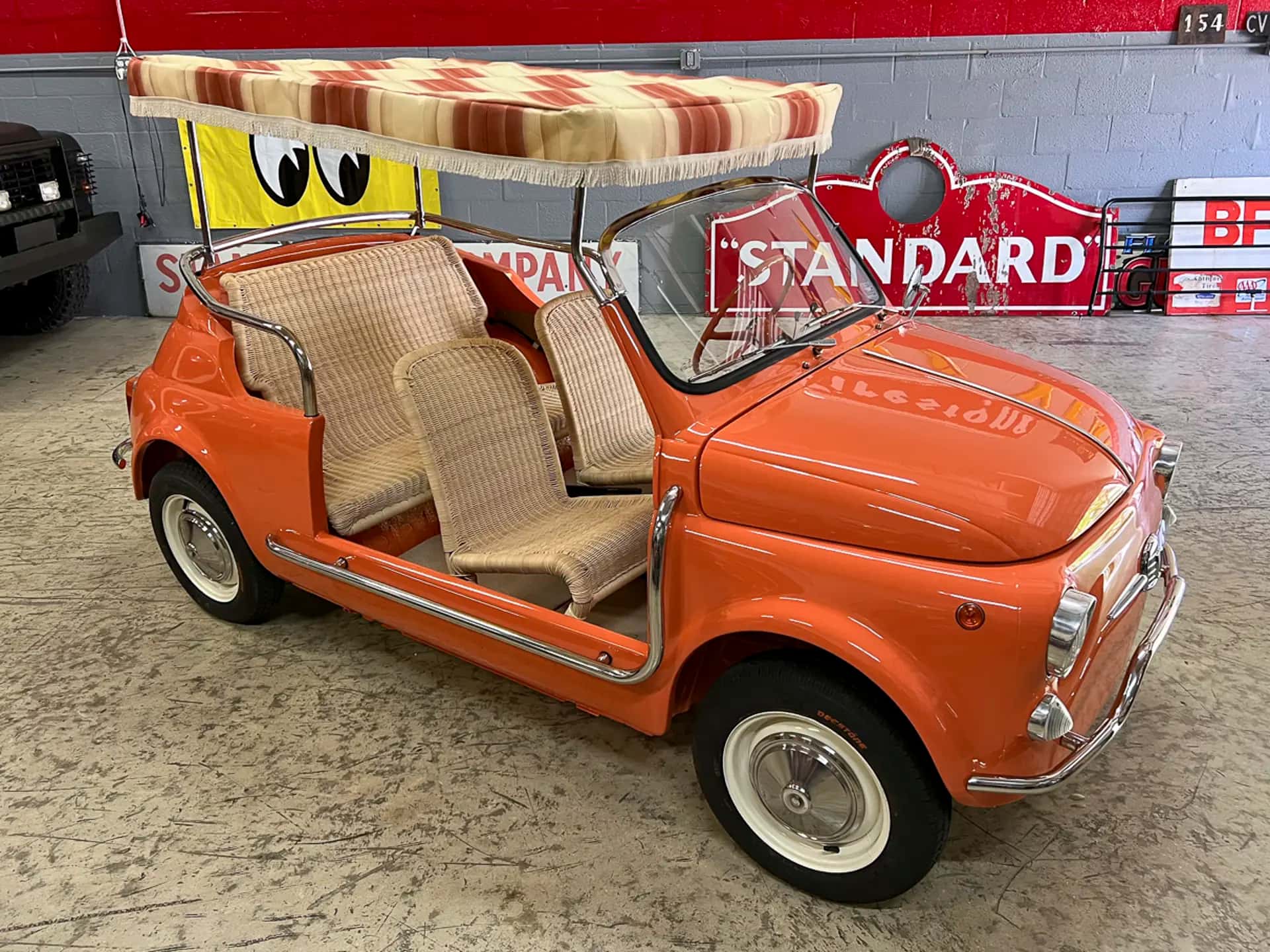 1964 Fiat 500 Jolly Conversion sold for $0