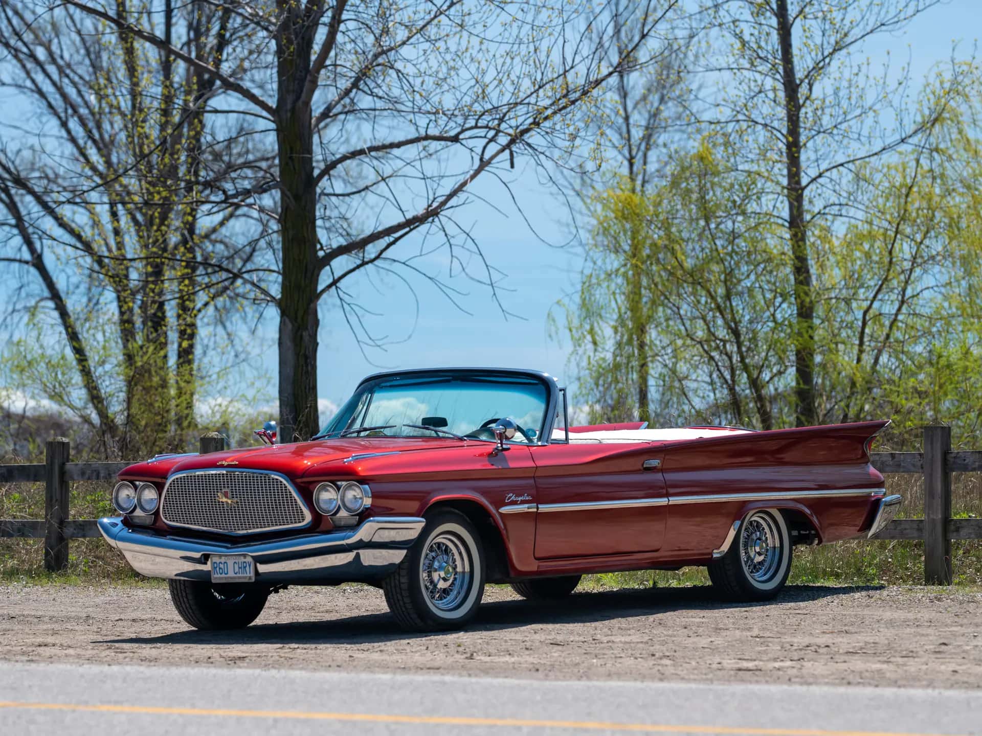 1960 Chrysler Windsor Convertible sold for $33,000