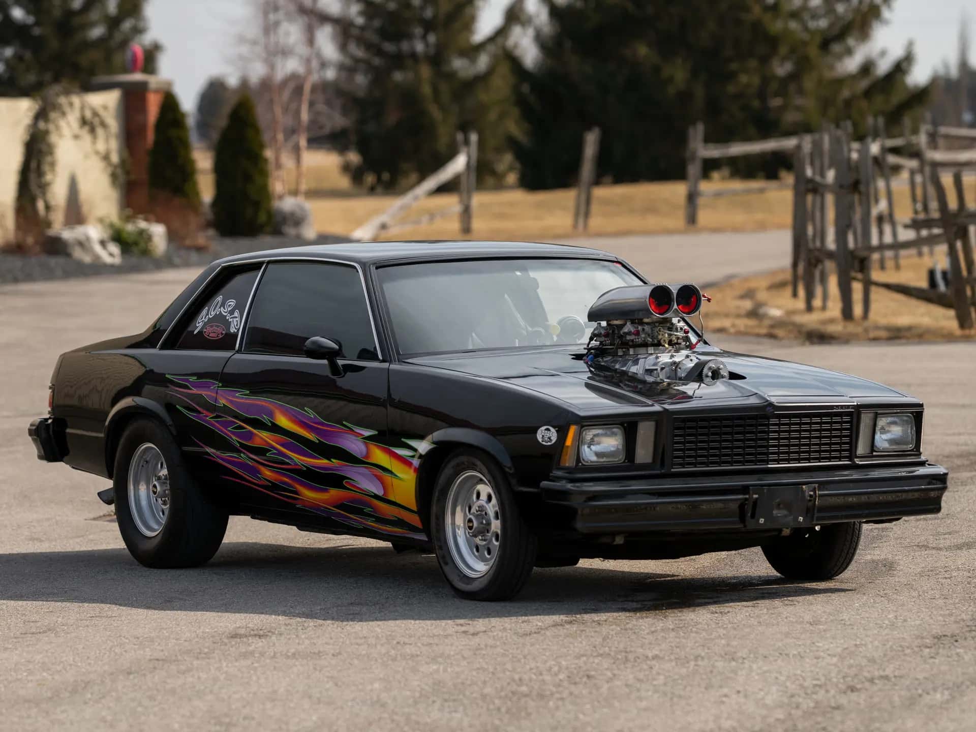 1981 Chevrolet Malibu Pro Street sold for $9,350