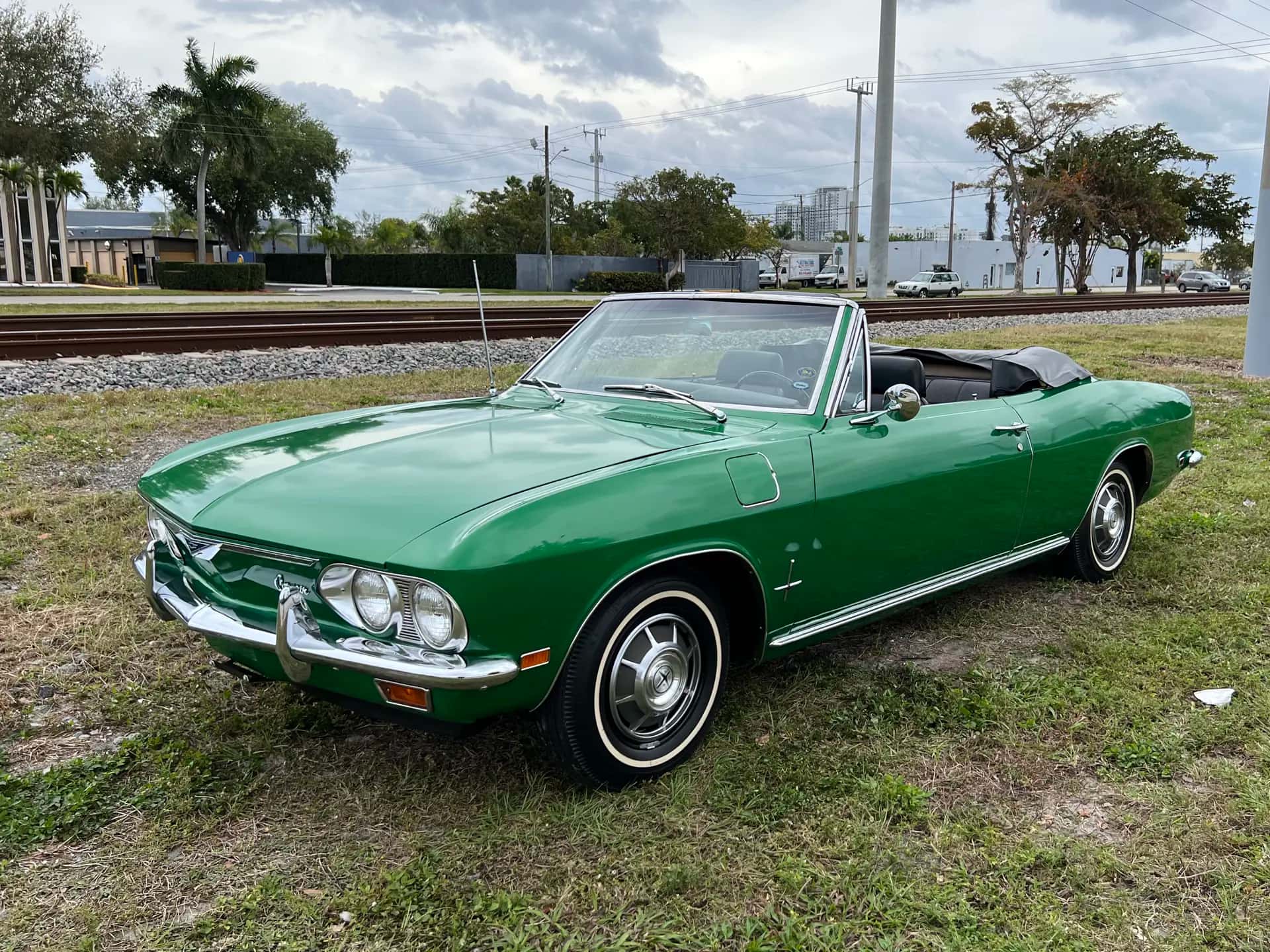 1969 Chevrolet Corvair Monza Convertible Coupe sold for $0