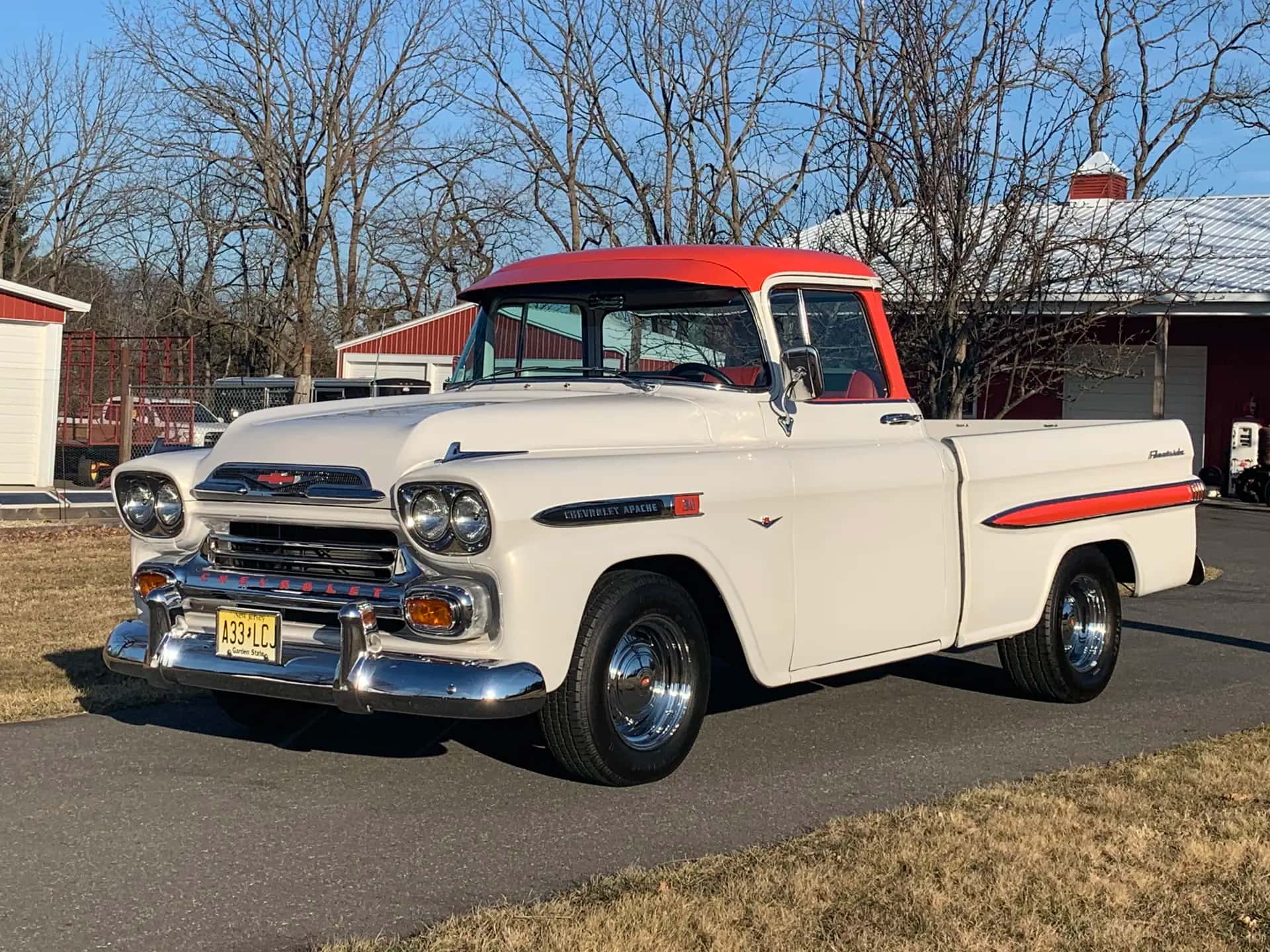 1959 Chevrolet Apache 3100 Pickup Custom sold for $38,500