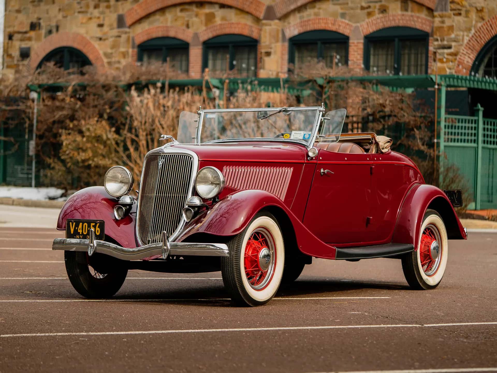 1934 Ford DeLuxe Roadster sold for $41,800