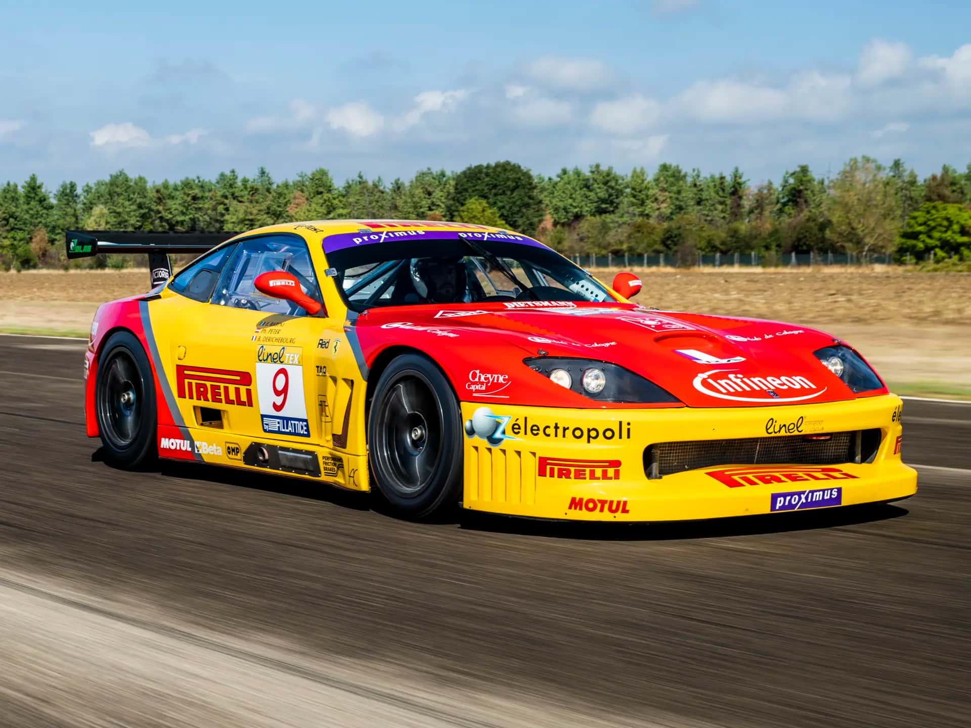 2003 Ferrari 550 GTC sold for €0