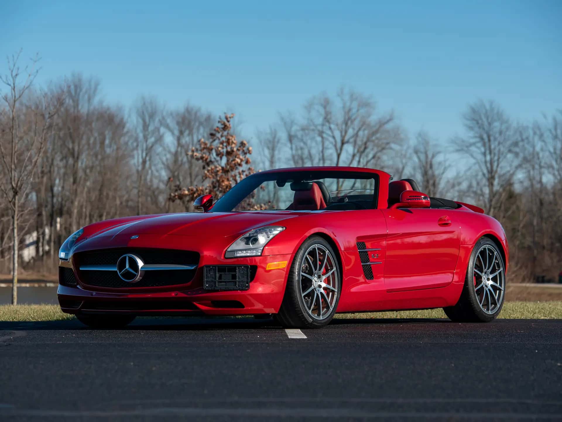 2012 Mercedes-Benz SLS AMG Roadster sold for $151,200