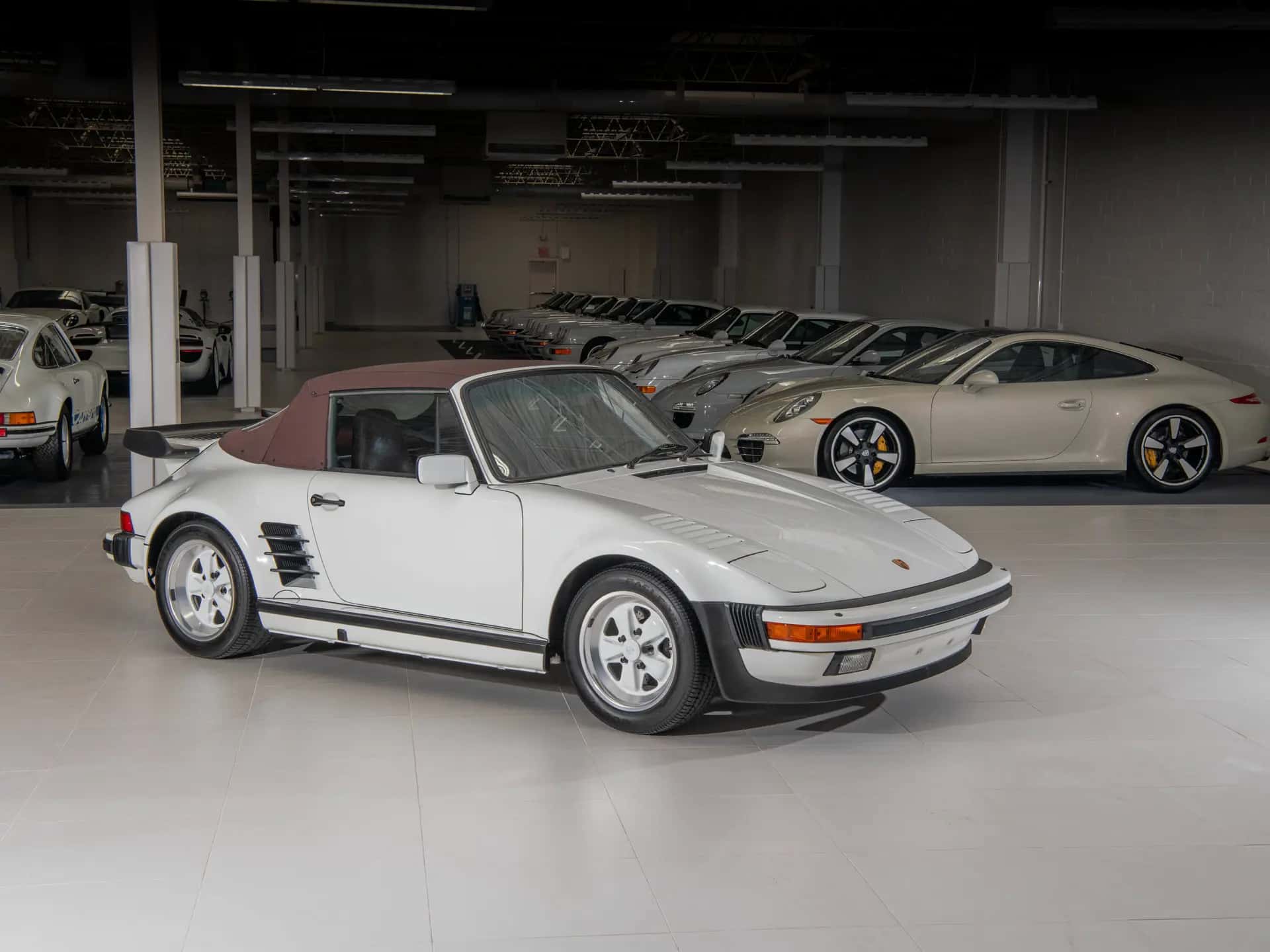 1988 Porsche 911 Turbo 'Flat-Nose' Cabriolet sold for $335,000