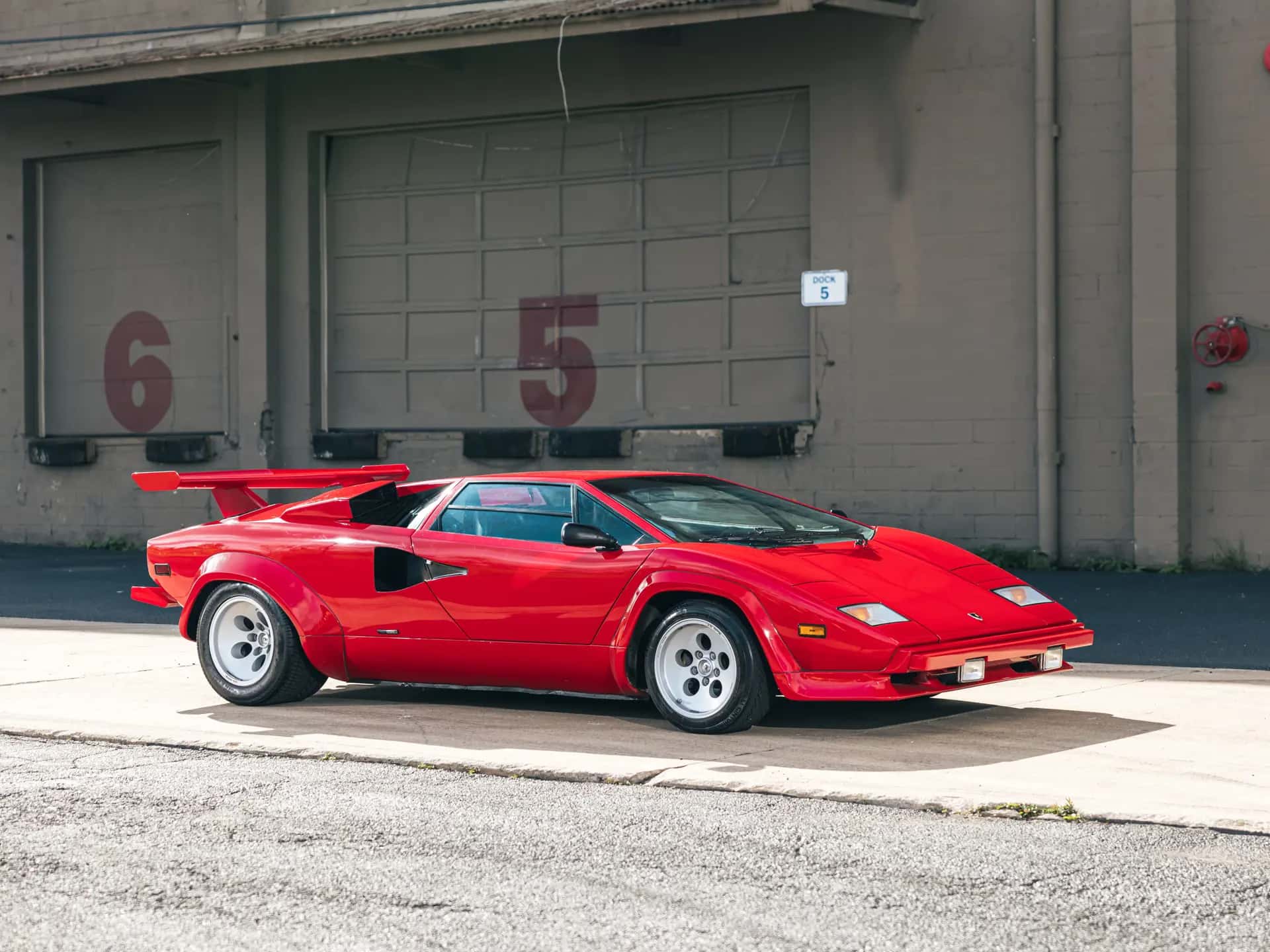 1984 Lamborghini Countach 5000 S sold for $830,000