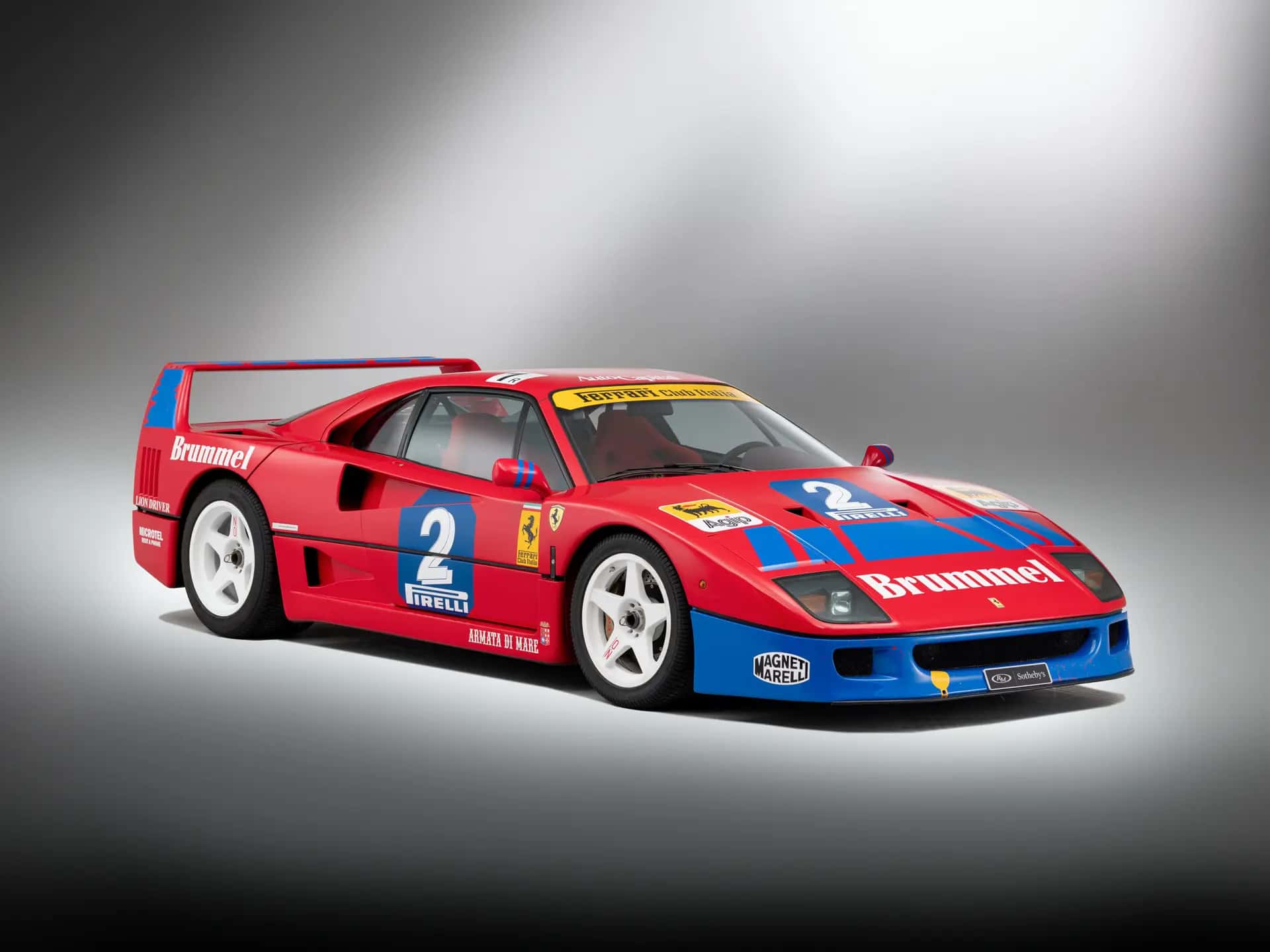 1990 Ferrari F40 GT sold for $0