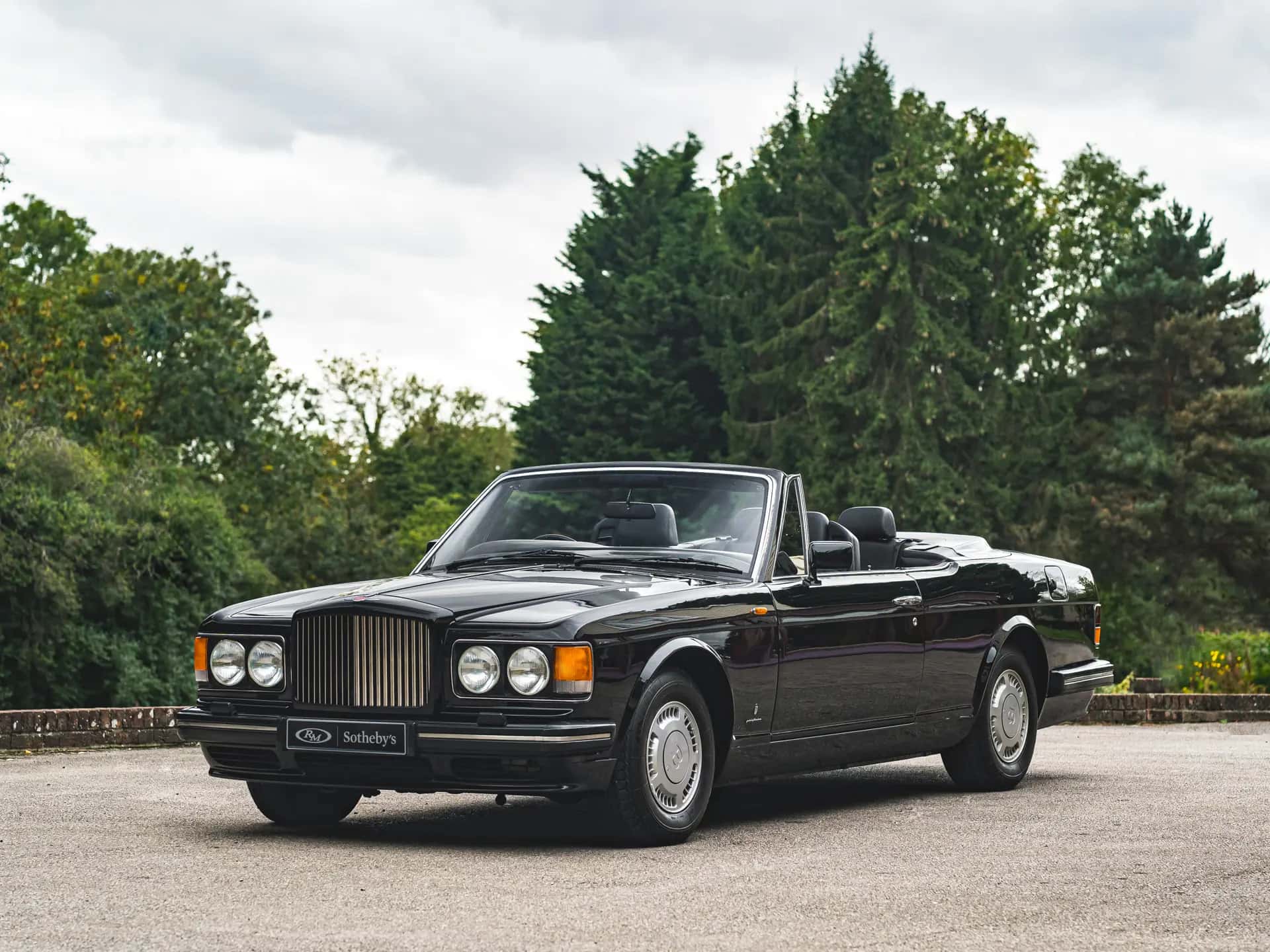 1991 Bentley Turbo R Drophead Coupé sold for £0