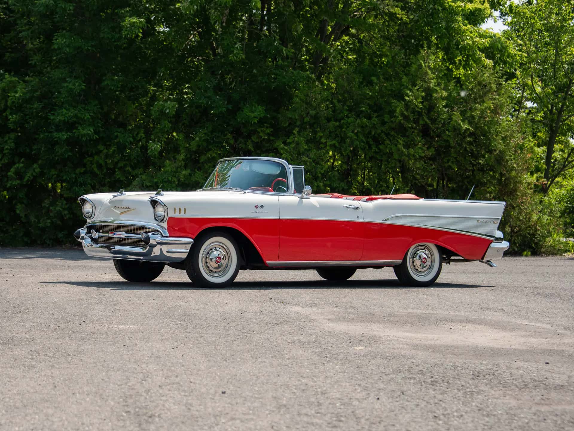 1957 Chevrolet Bel Air 'Fuel-Injected' Convertible sold for $88,000