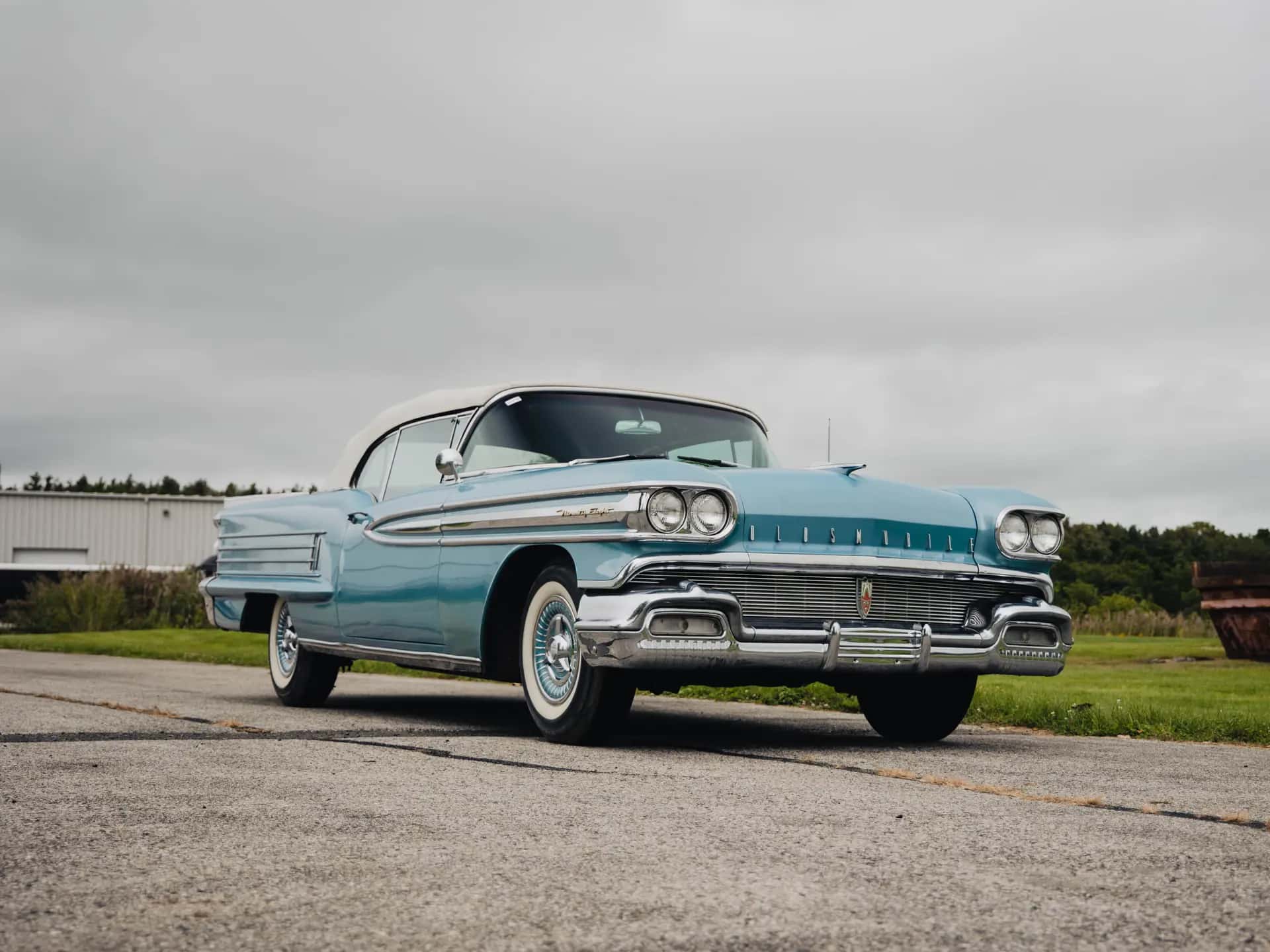1958 Oldsmobile Ninety-Eight Convertible sold for $35,750