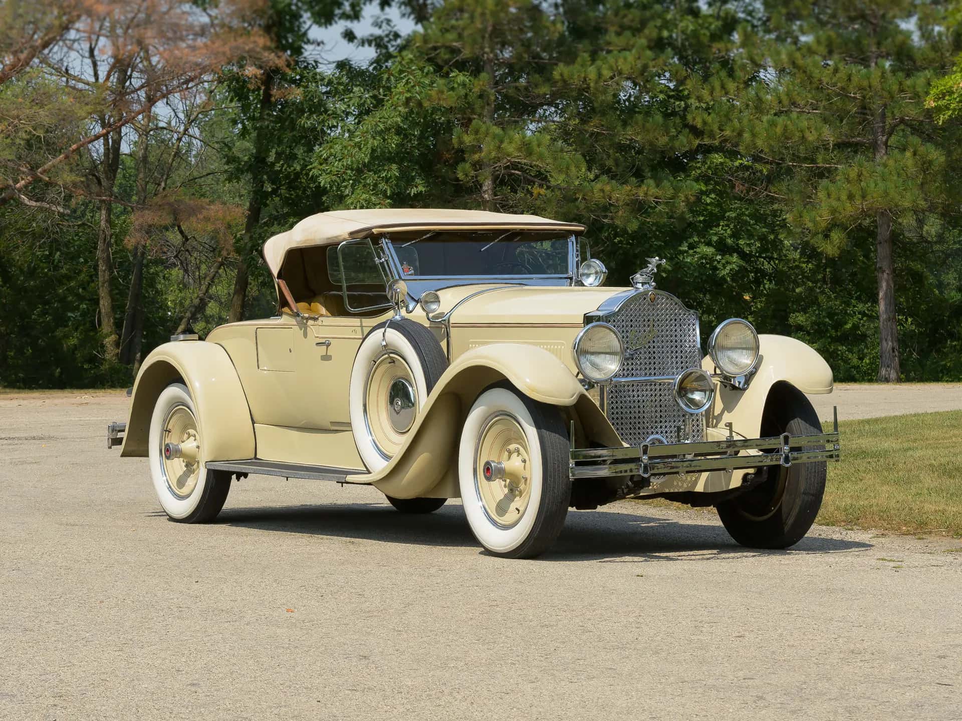 1929 Packard 633 Standard Eight Runabout sold for $61,600
