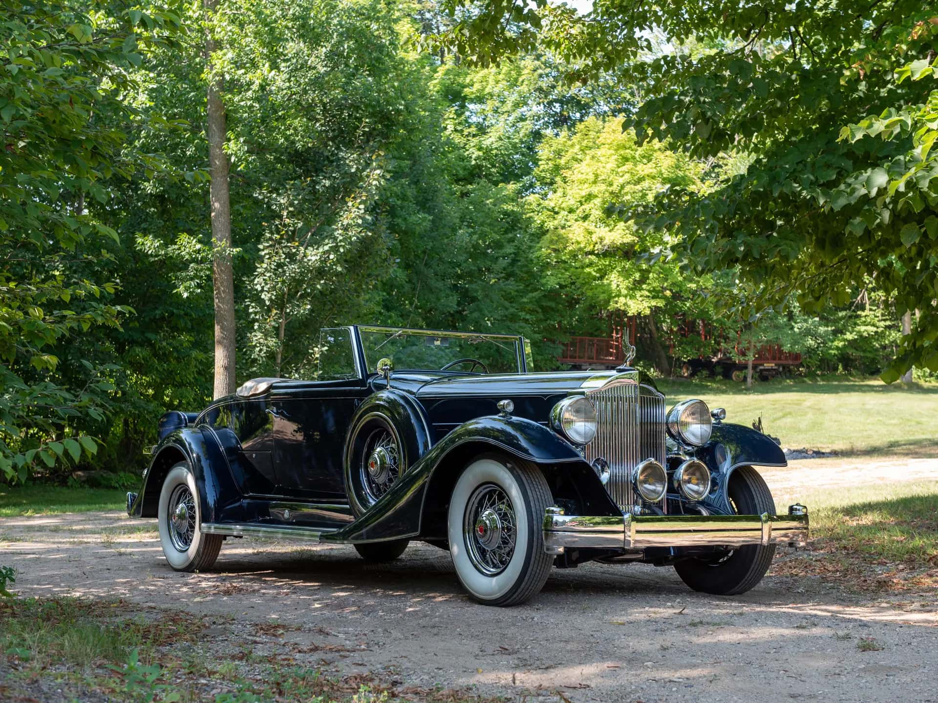 1933 Packard 1004 Super Eight Coupe Roadster sold for $253,000