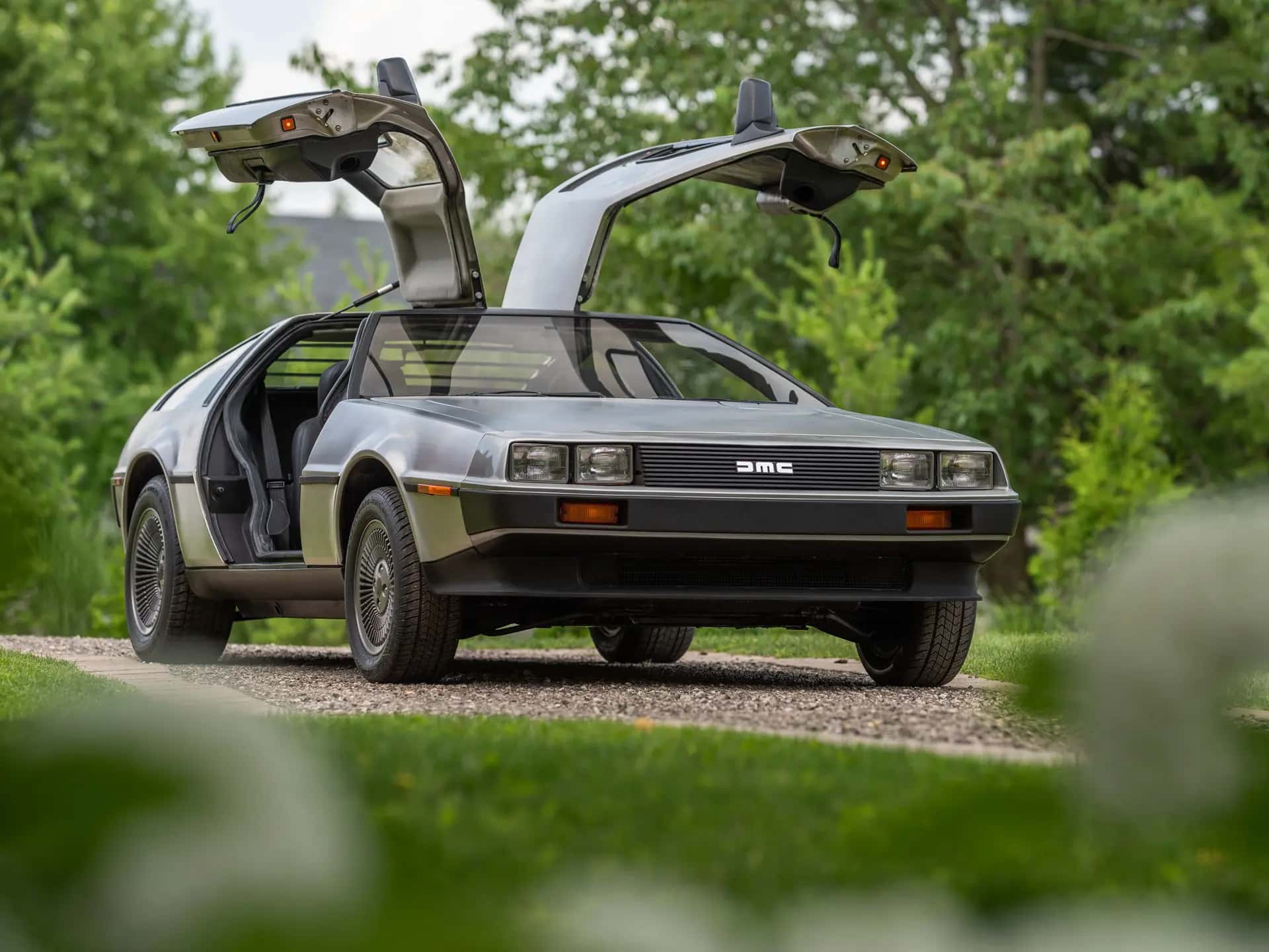 1981 DeLorean DMC-12 sold for $50,600