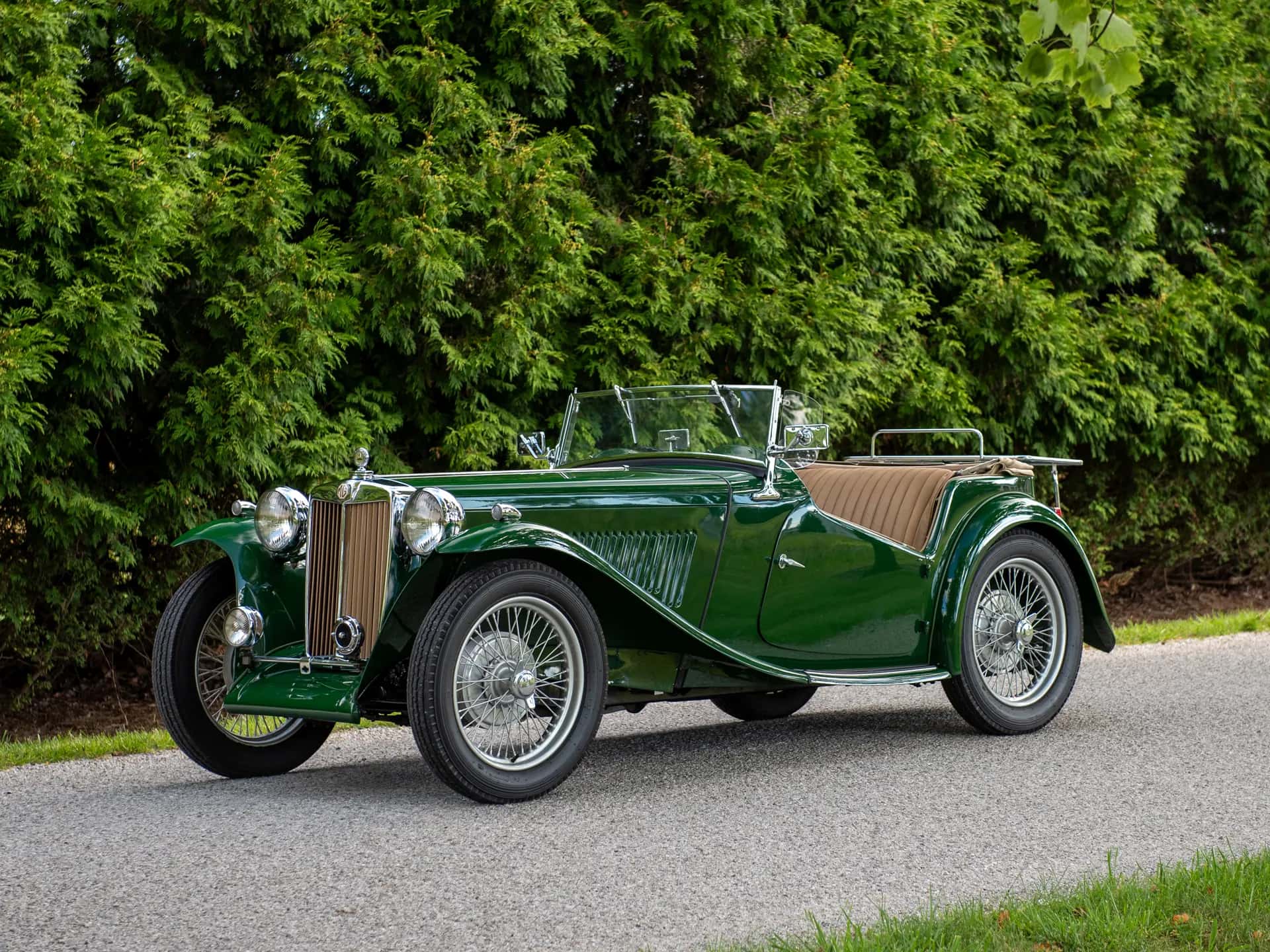 1949 MG TC sold for $27,500