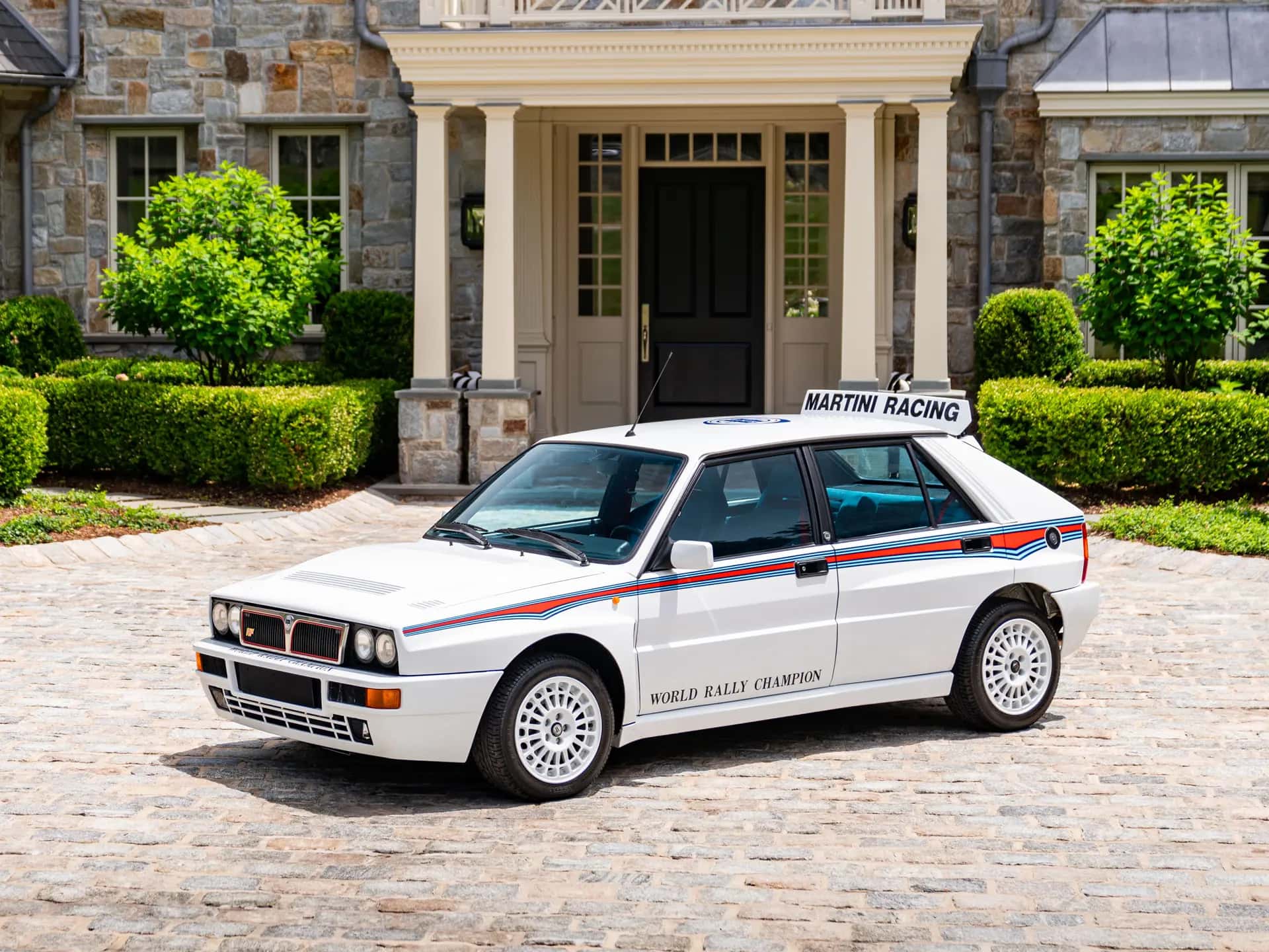 1992 Lancia Delta HF Integrale Evoluzione 'Martini 6' sold for $117,600