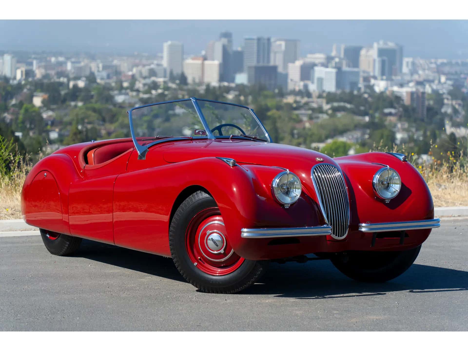 1949 Jaguar XK 120 Alloy Roadster sold for $190,400
