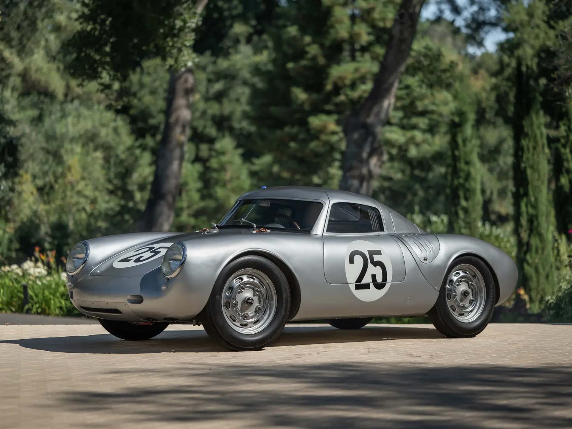 1956 Porsche 550A Prototype 'Le Mans' Werks Coupe sold for $0