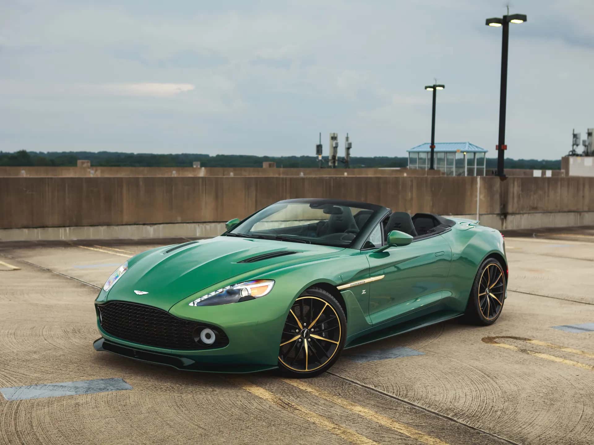2018 Aston Martin Vanquish Zagato Volante sold for $555,000