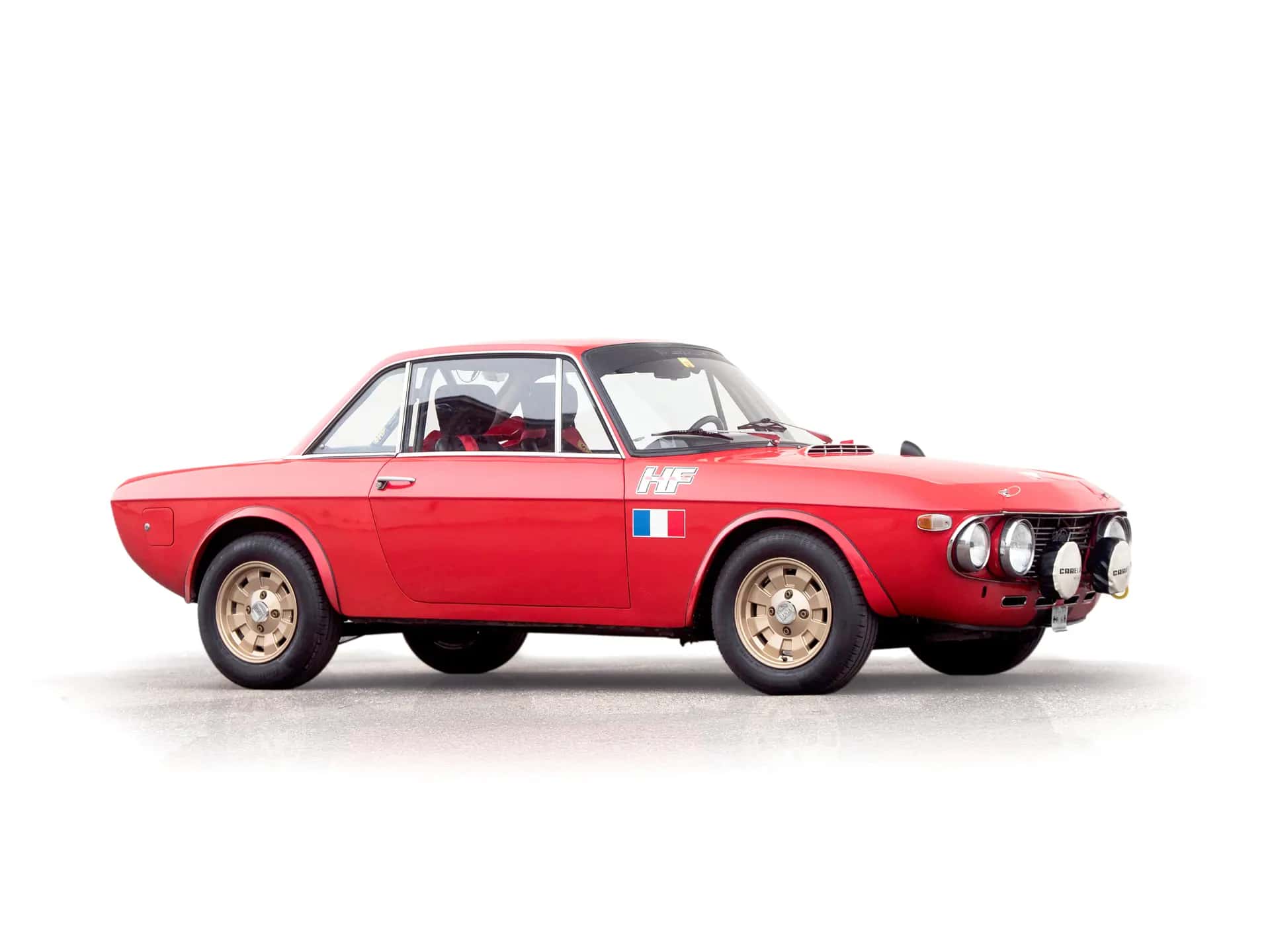 1969 Lancia Fulvia Coupe 1600 HF 'Fanalone' sold for $90,850
