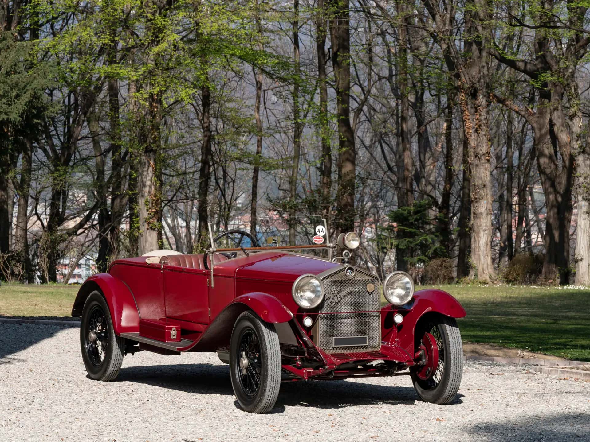 1929 Alfa Romeo 6C 1500 Sport Tourer Series II in the style of James Young sold for €0