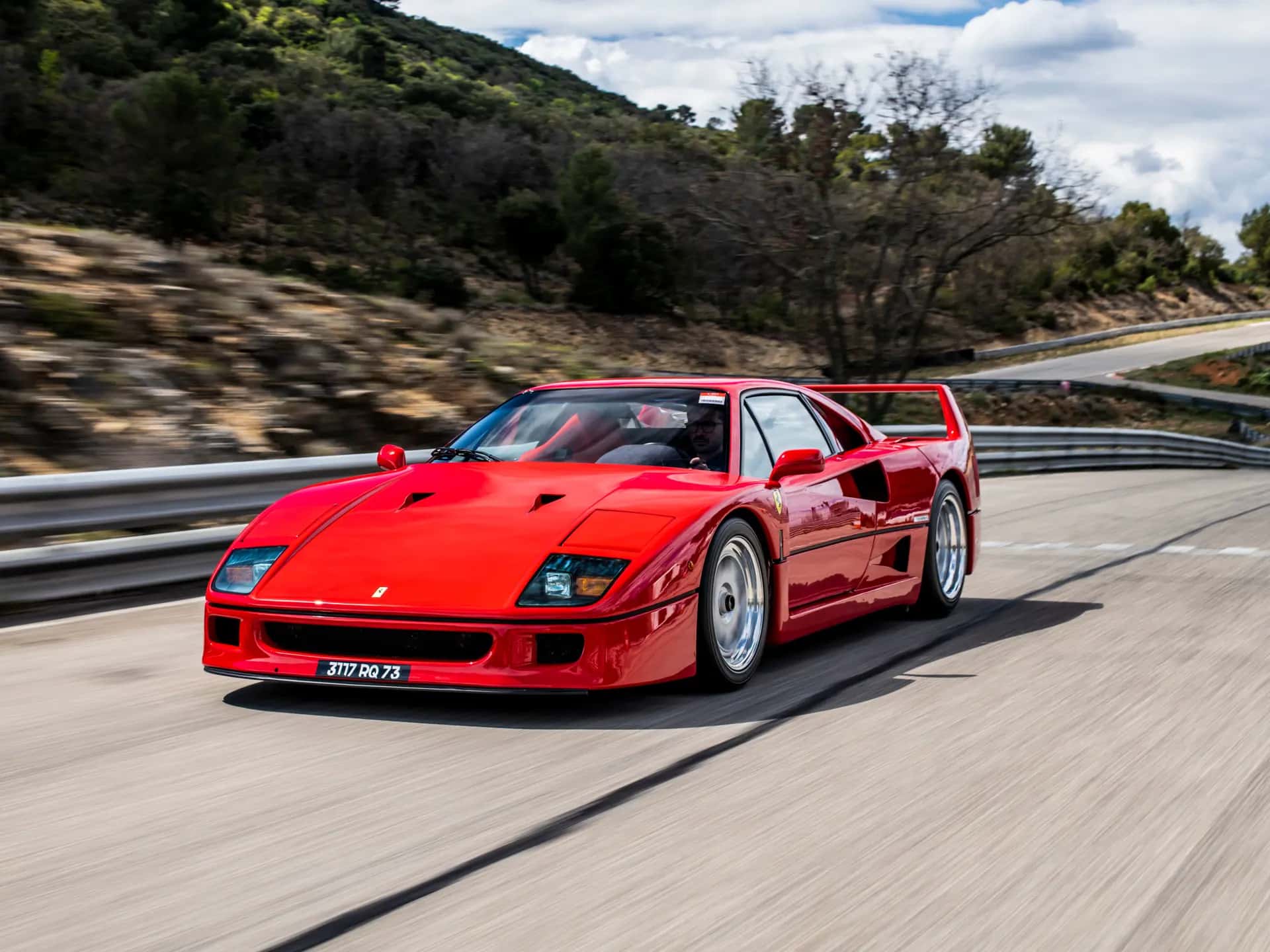 1990 Ferrari F40 sold for $0