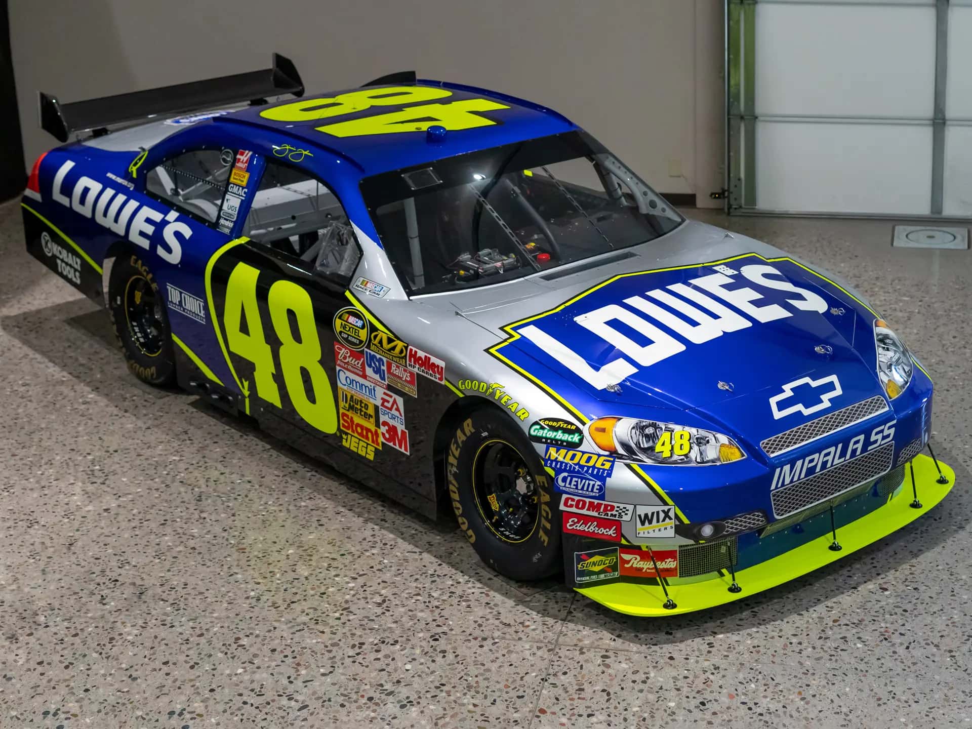 2007 Chevrolet Impala SS NASCAR 'Jimmie Johnson' sold for $134,400