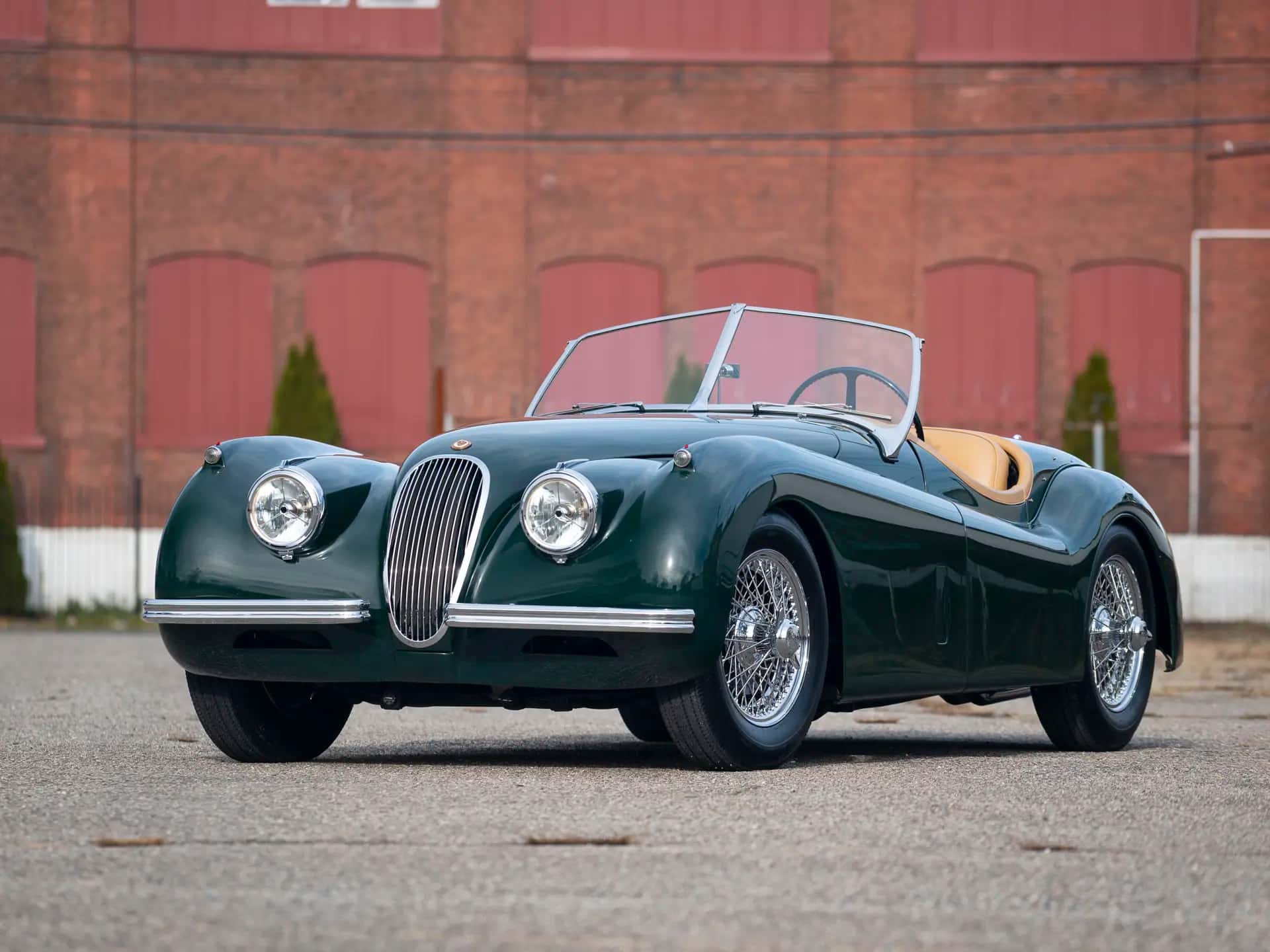 1954 Jaguar XK 120 SE Roadster sold for $120,400
