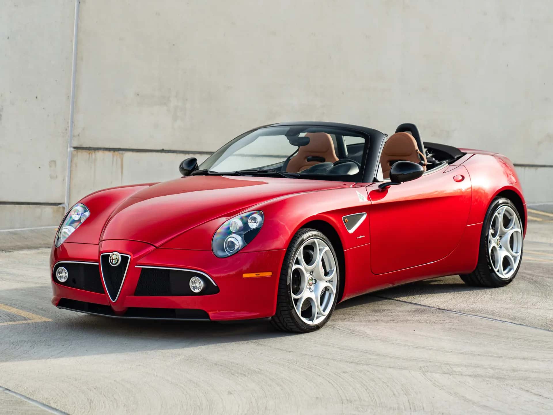 2009 Alfa Romeo 8C Spider sold for $0