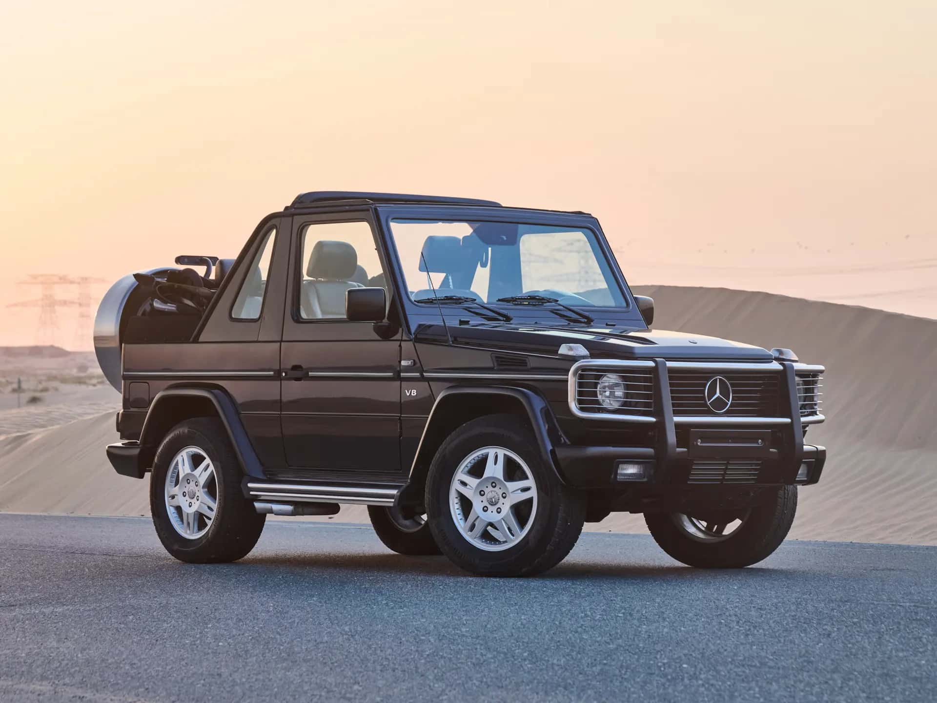 2001 Mercedes-Benz G 55 AMG Cabriolet sold for $184,000