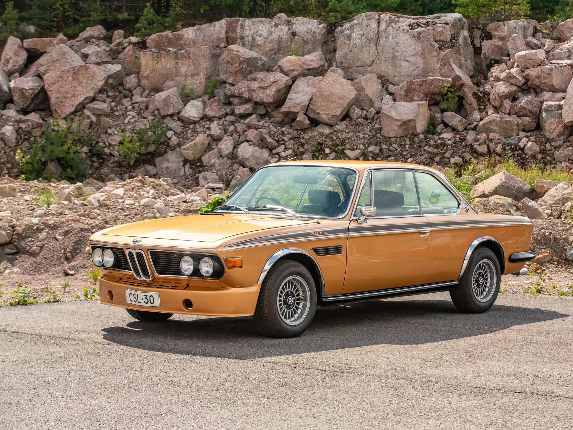 1972 BMW 3.0 CSL sold for €100,625