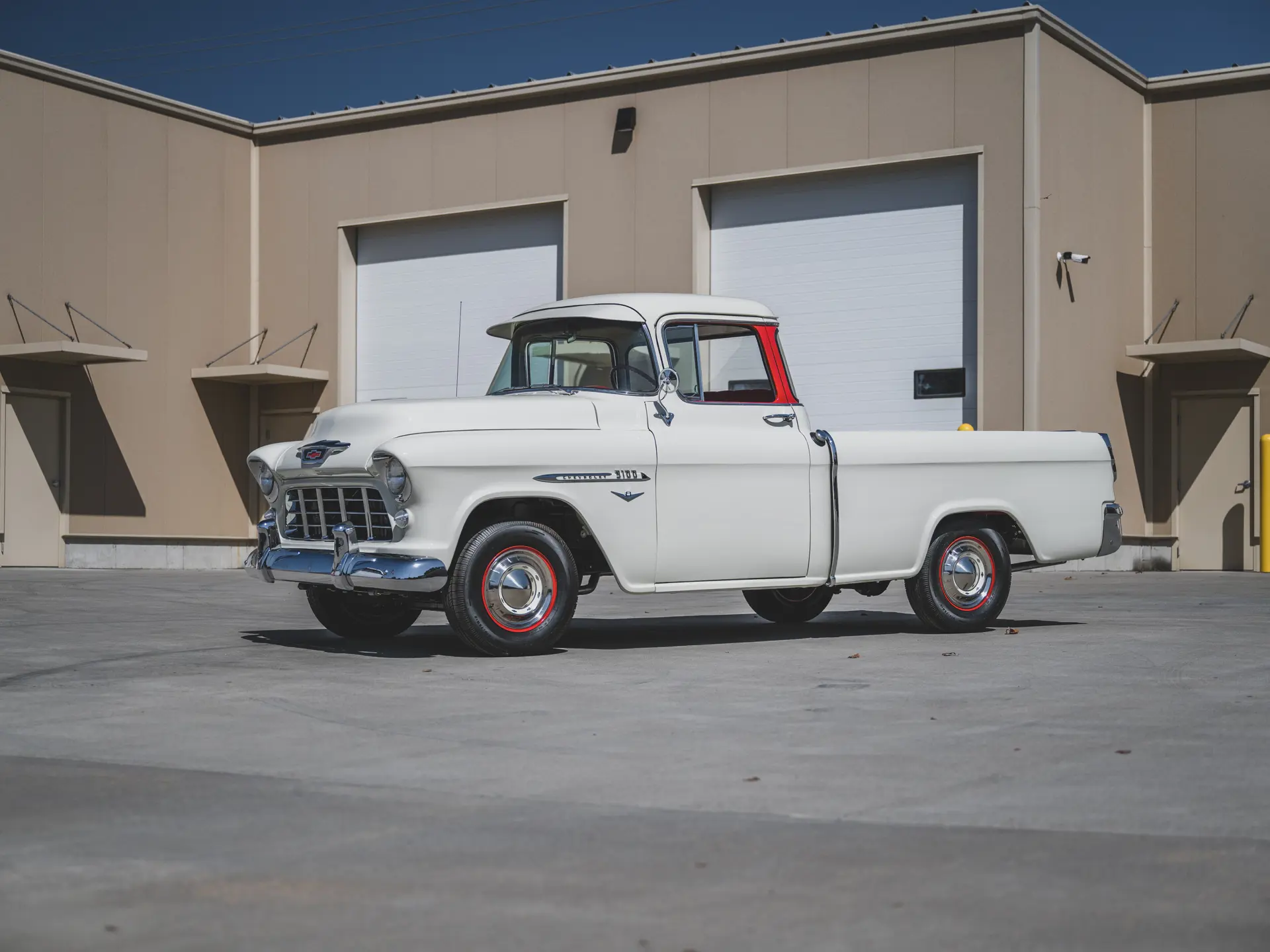 1955 Chevrolet 3100 Cameo Pickup sold for $39,600