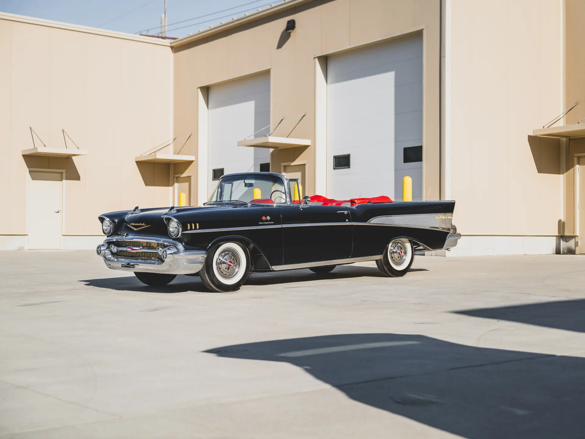 1957 Chevrolet Bel Air Convertible 'Fuel-Injected' sold for $107,800