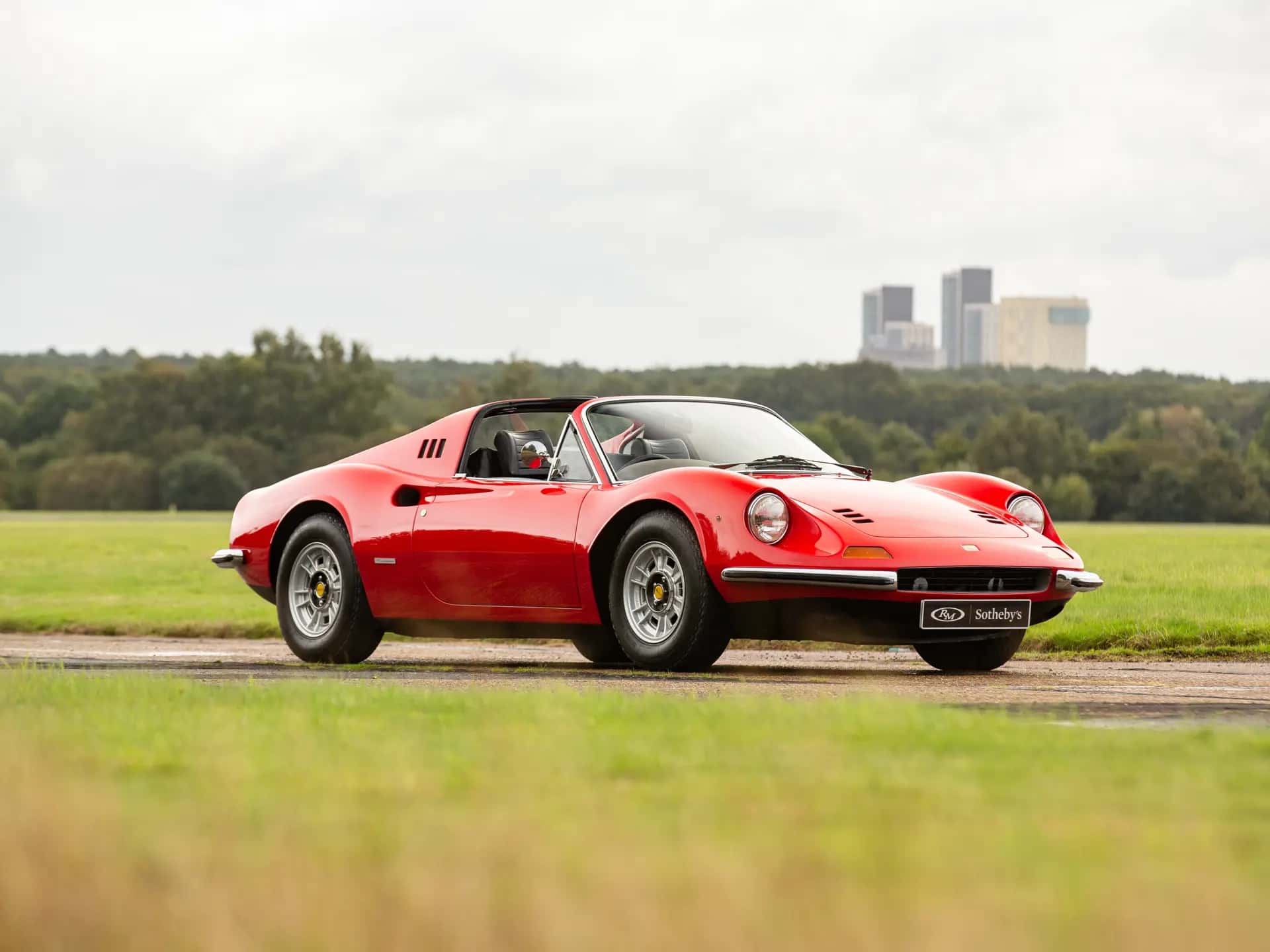 1973 Ferrari Dino 246 GTS sold for £0