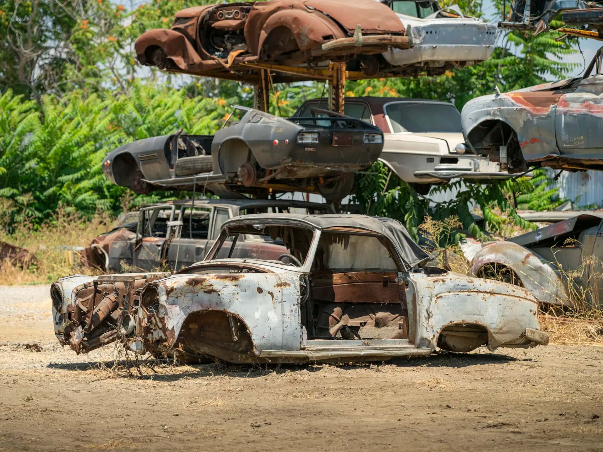 1957 Mercedes-Benz 220 S Cabriolet 'Ponton' sold for $1,792