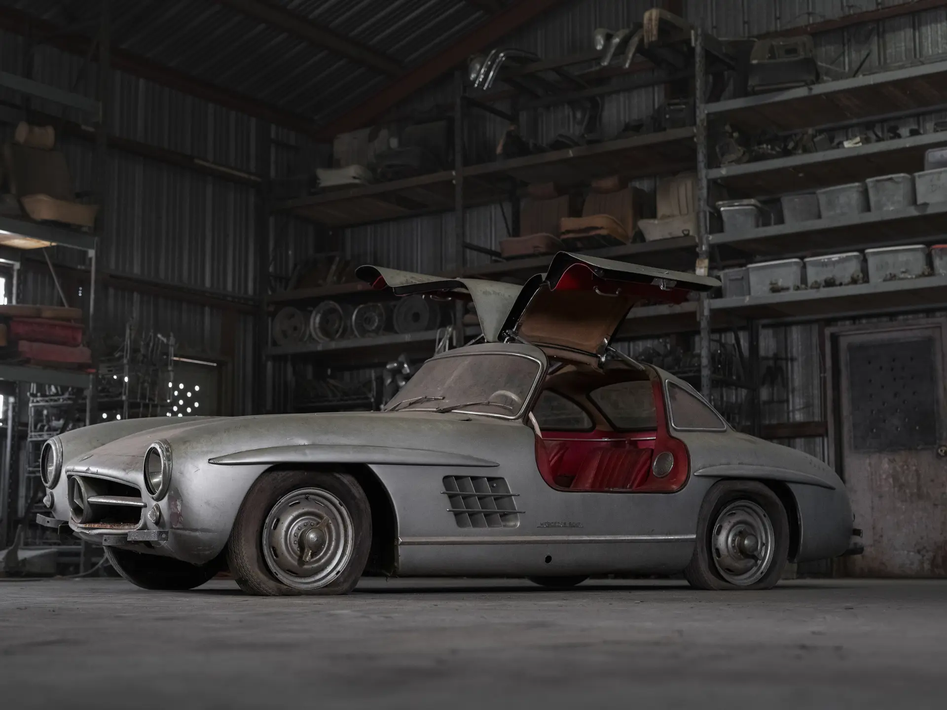 1956 Mercedes-Benz 300 SL 'Alloy' Gullwing sold for $9,355,000