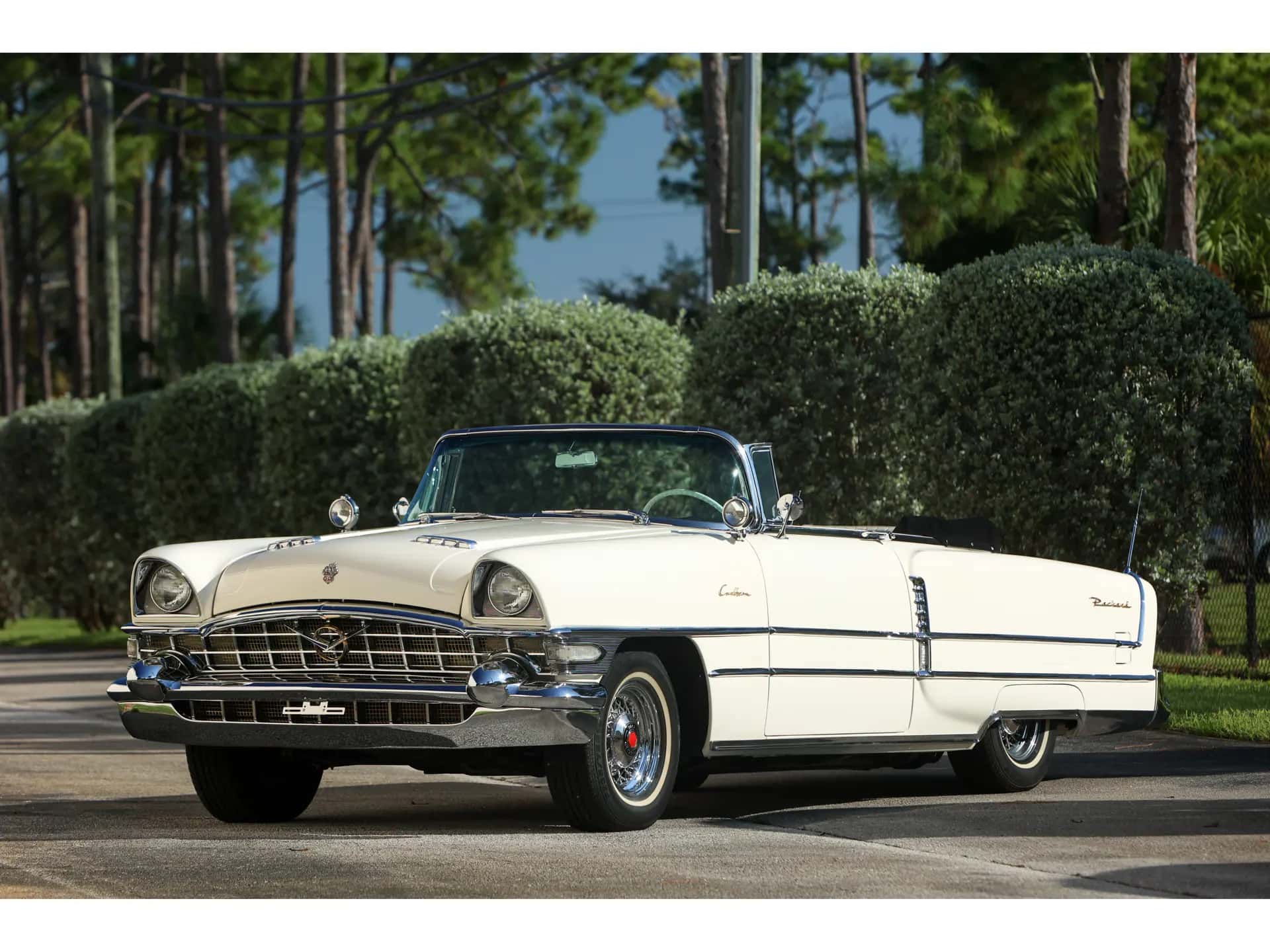 1956 Packard Caribbean Convertible sold for $91,300