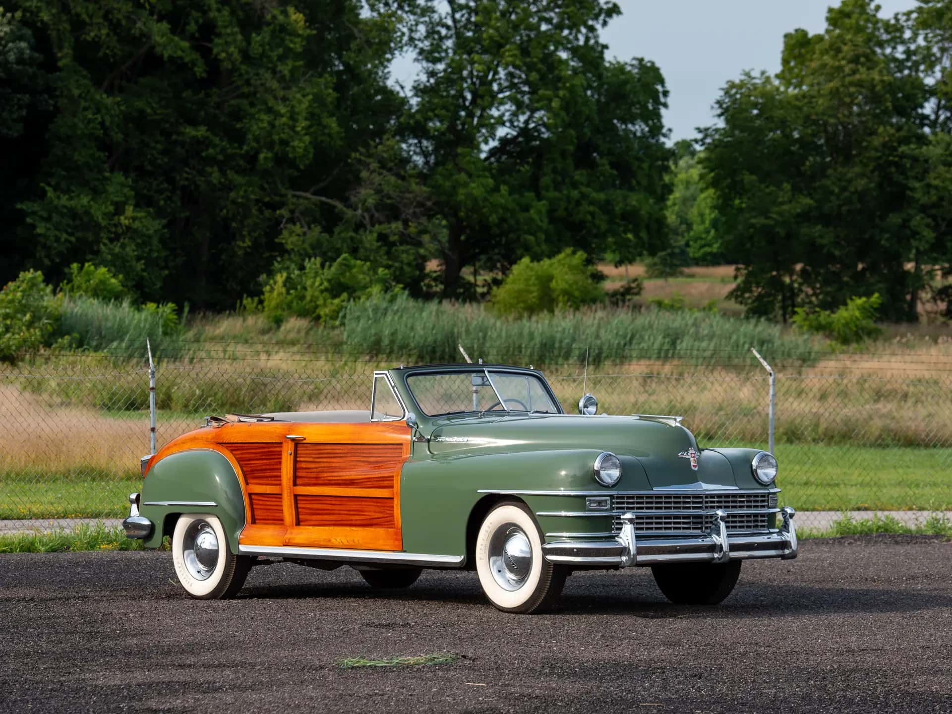 1948 Chrysler Town and Country Convertible sold for $56,100