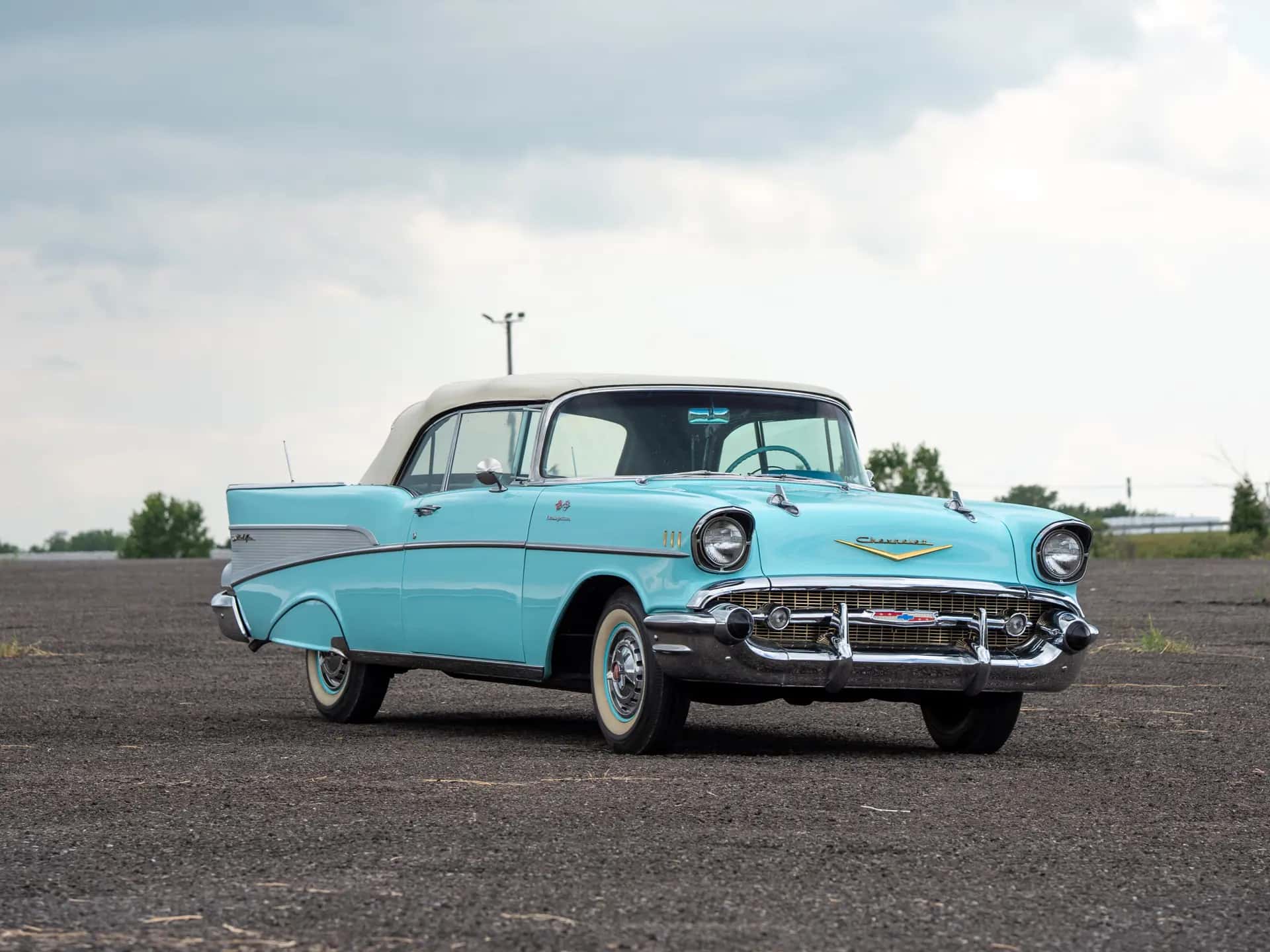 1957 Chevrolet Bel Air Convertible 'Fuel-Injected' sold for $71,500