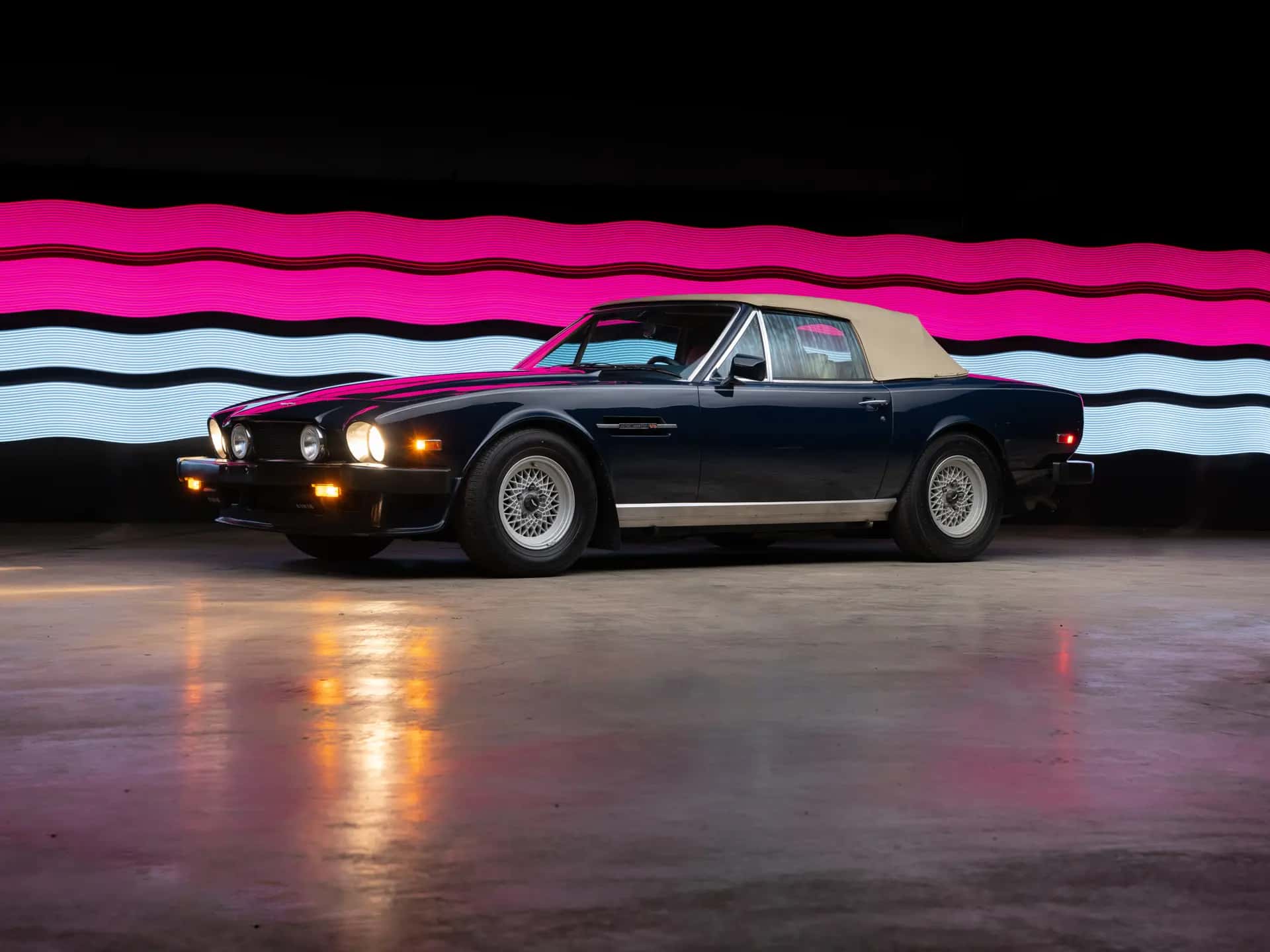 1986 Aston Martin V8 Volante sold for $134,400