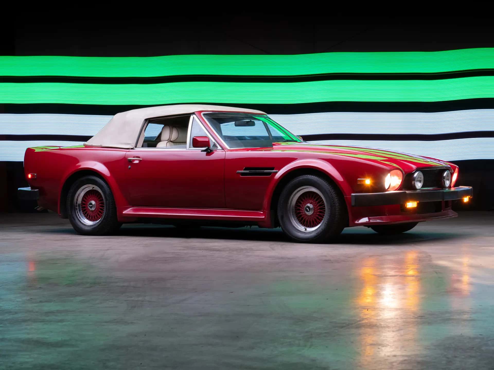 1989 Aston Martin V8 Vantage Volante sold for $173,600