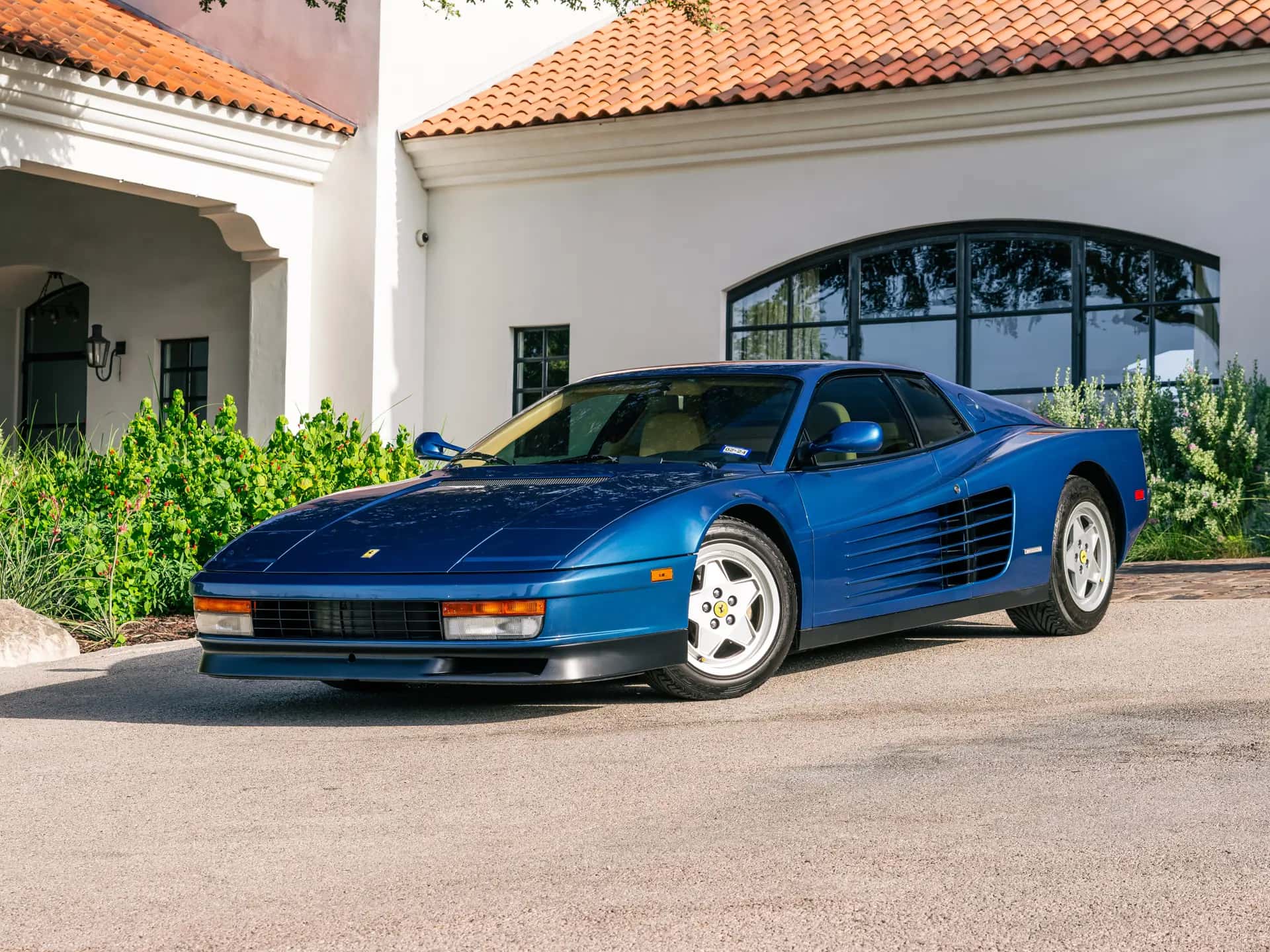 1990 Ferrari Testarossa sold for $268,800