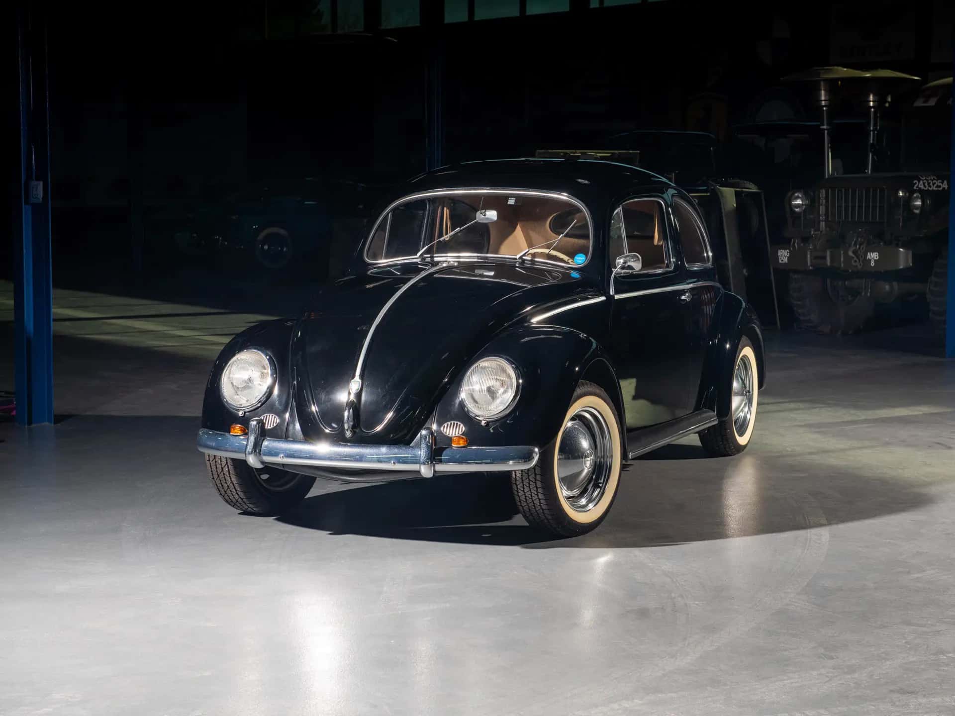 1954 Volkswagen Beetle 'Oval-Window' Coupe sold for $22,400