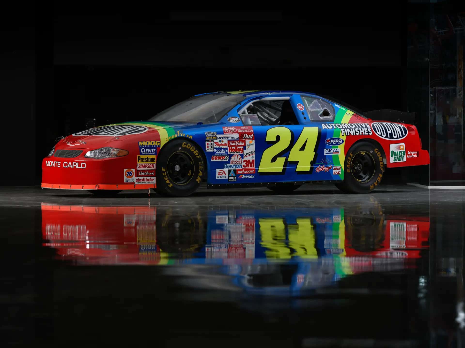 2000 Chevrolet Monte Carlo NASCAR 'Jeff Gordon' sold for $95,200