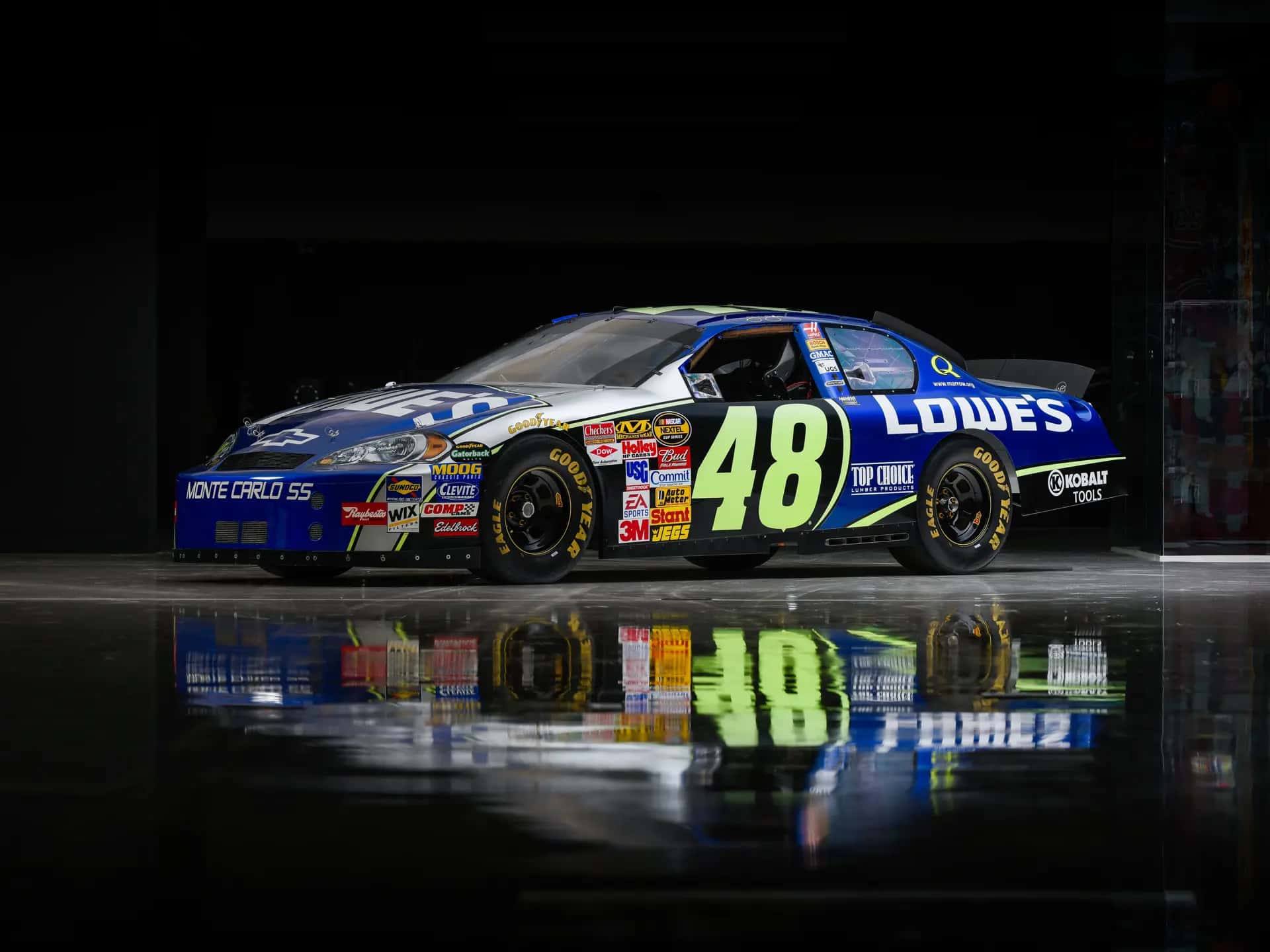 2006 Chevrolet Monte Carlo SS NASCAR 'Jimmie Johnson' sold for $86,800
